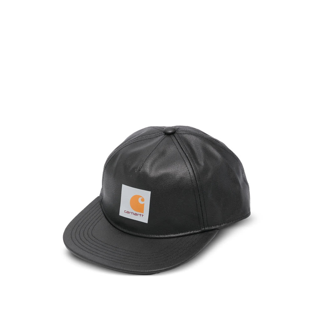 Carhartt Logo-patch Hat In Black
