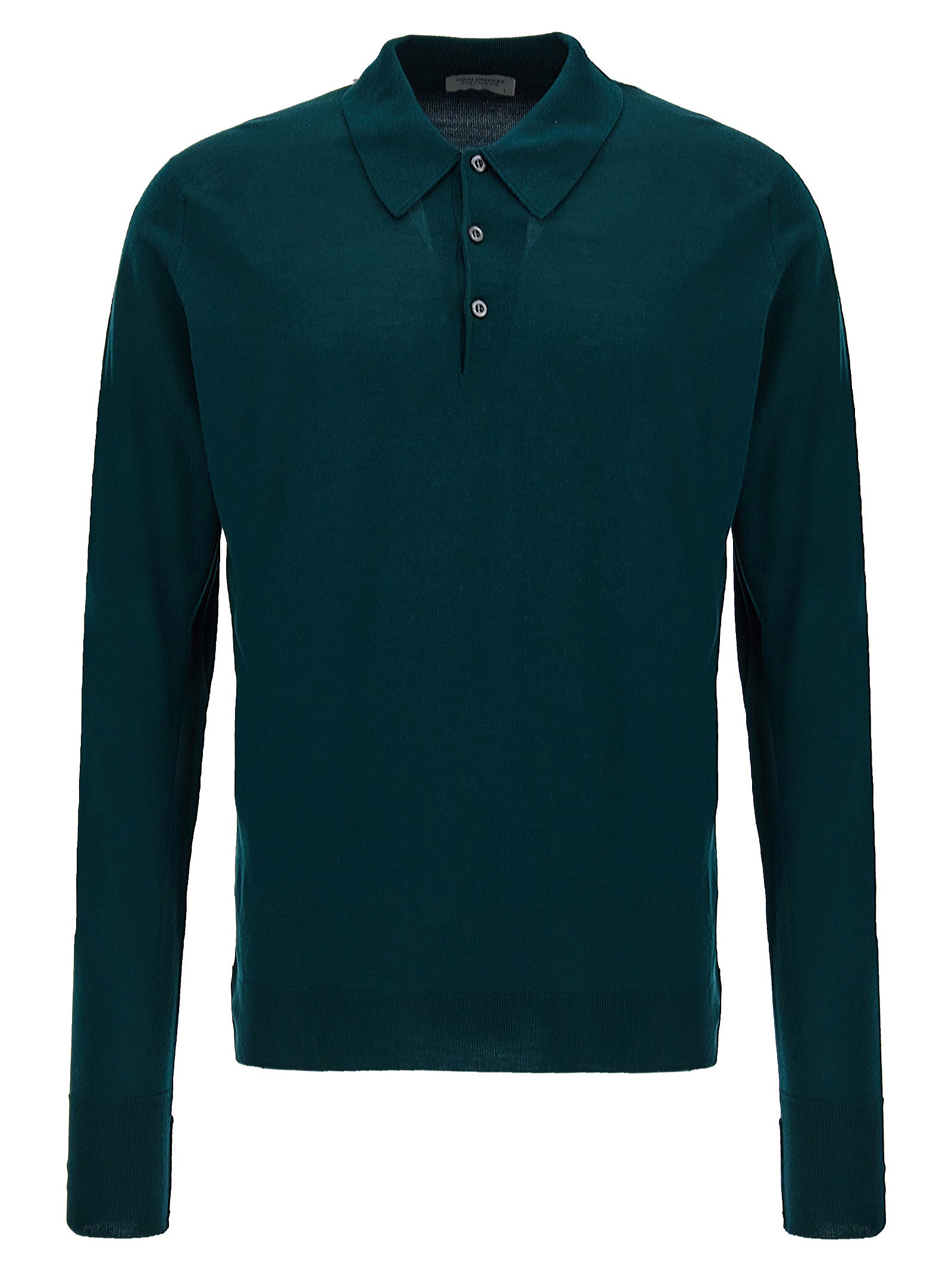 Shop John Smedley Dorset Polo Shirt In Green