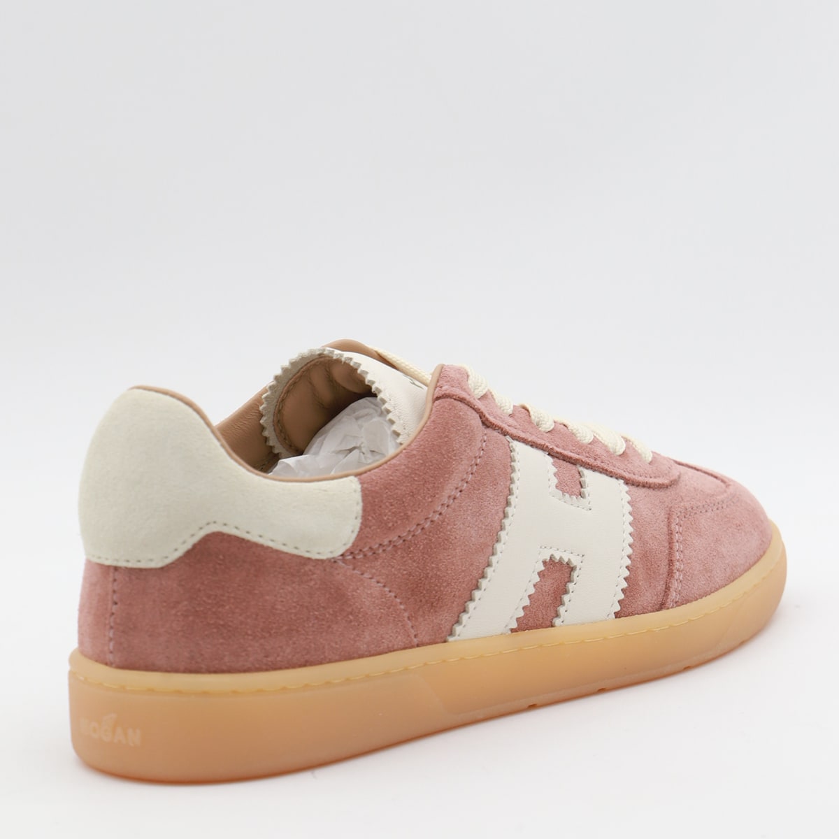 Hogan Low-top Sneakers Suede Finish In White