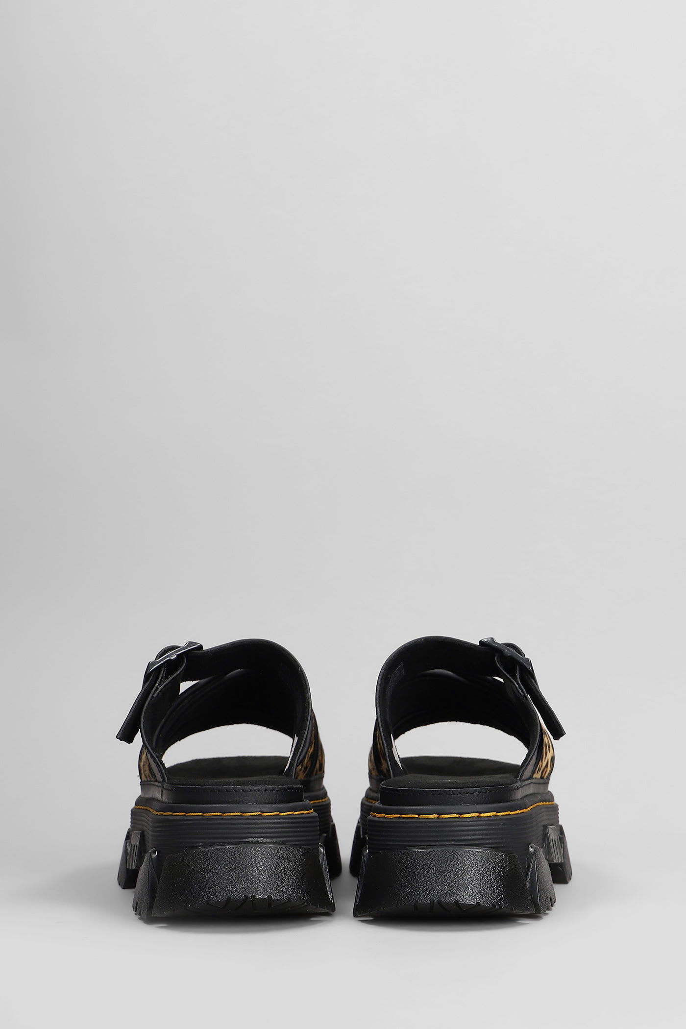 Shop Dr. Martens' Mattison Slide Slipper-mule In Black Leather