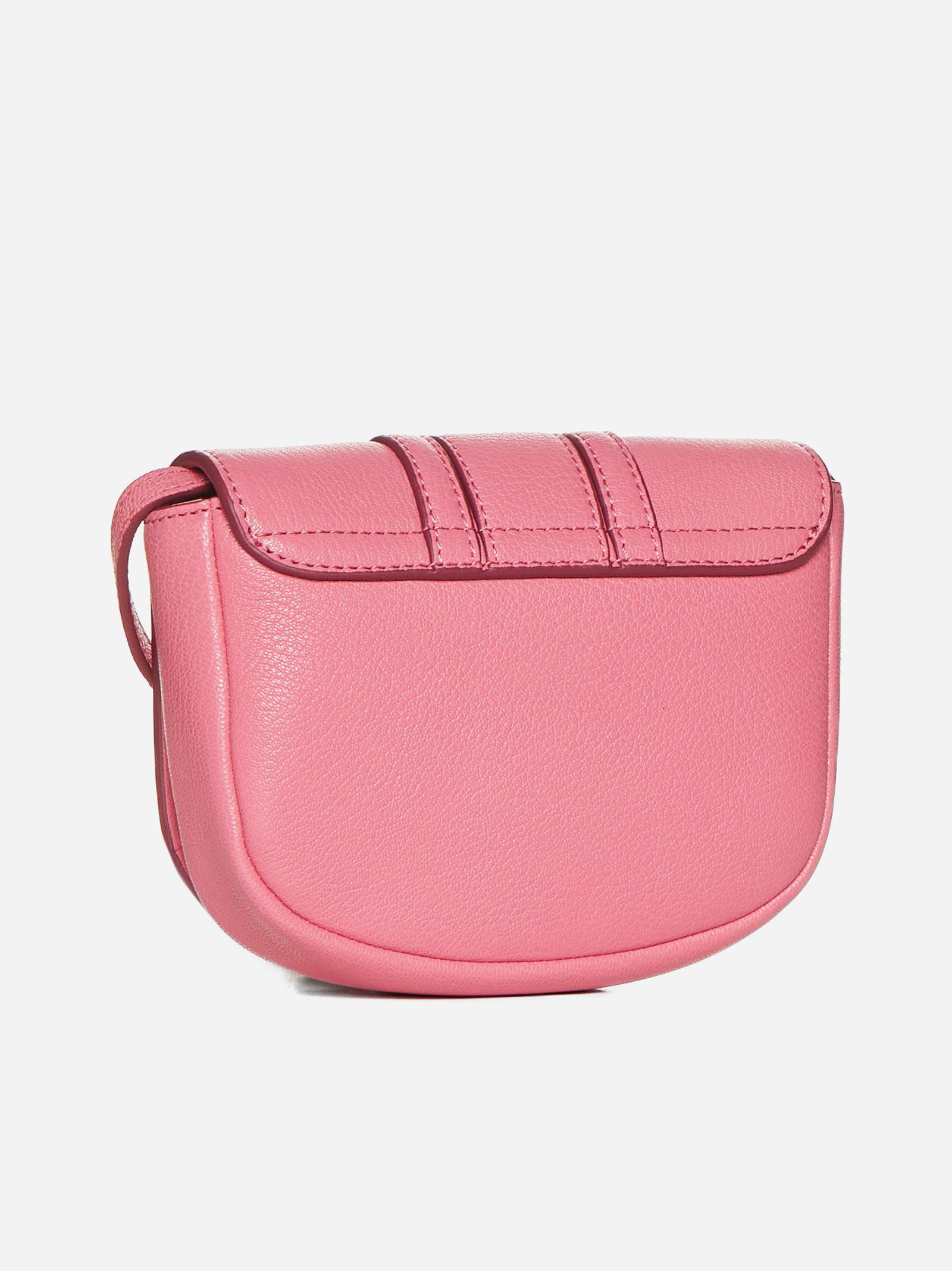 Shop See By Chloé Hana Leather Bag In Pushy Pink