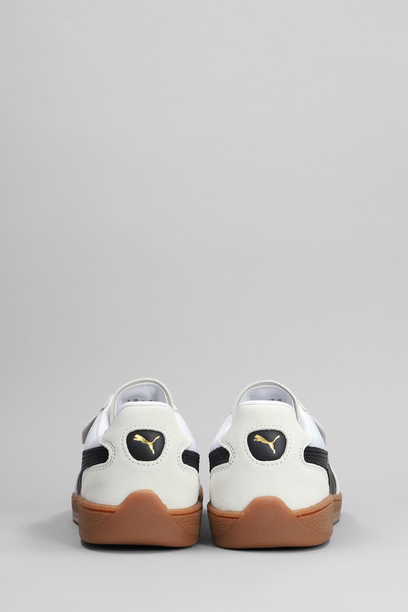Puma Palermo Lth Man Sneakers White Size 9 Leather In White