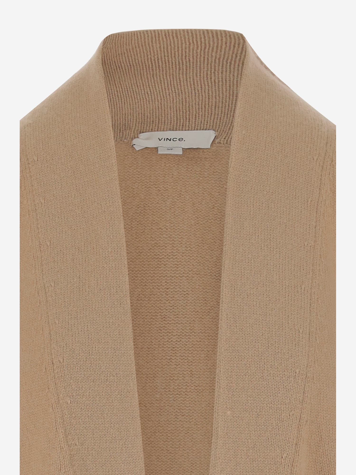 VINCE CARDIGAN APERTO IN CASHMERE