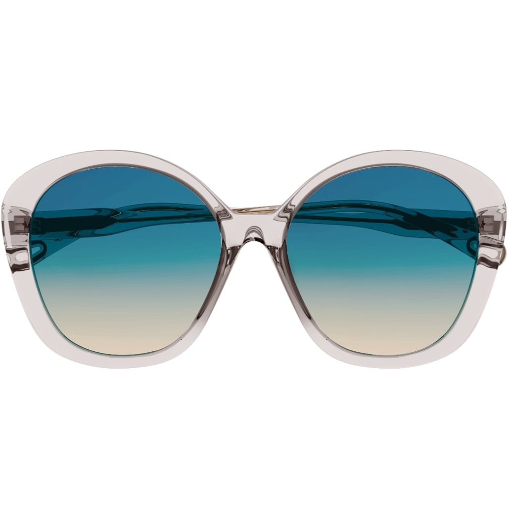 Chloé Ch0081s 003 Sunglasses In Crystal Pink