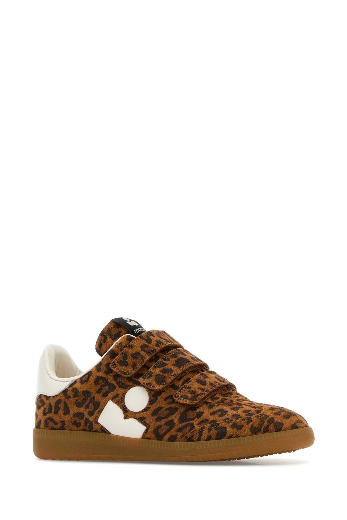 Isabel Marant Beth Sneakers In Animalier Suede In Brown