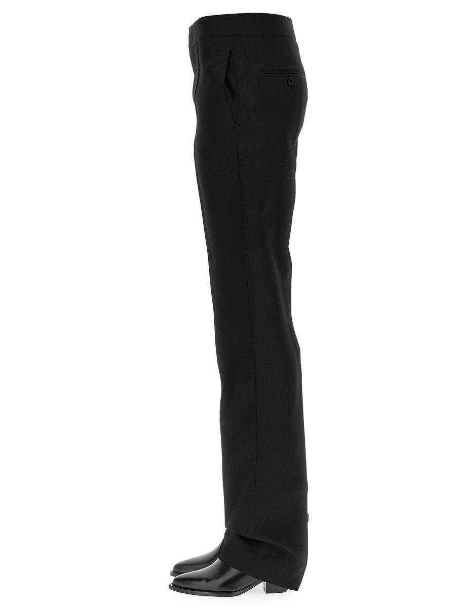 Shop Isabel Marant Liolirok High Waist Trousers In Black