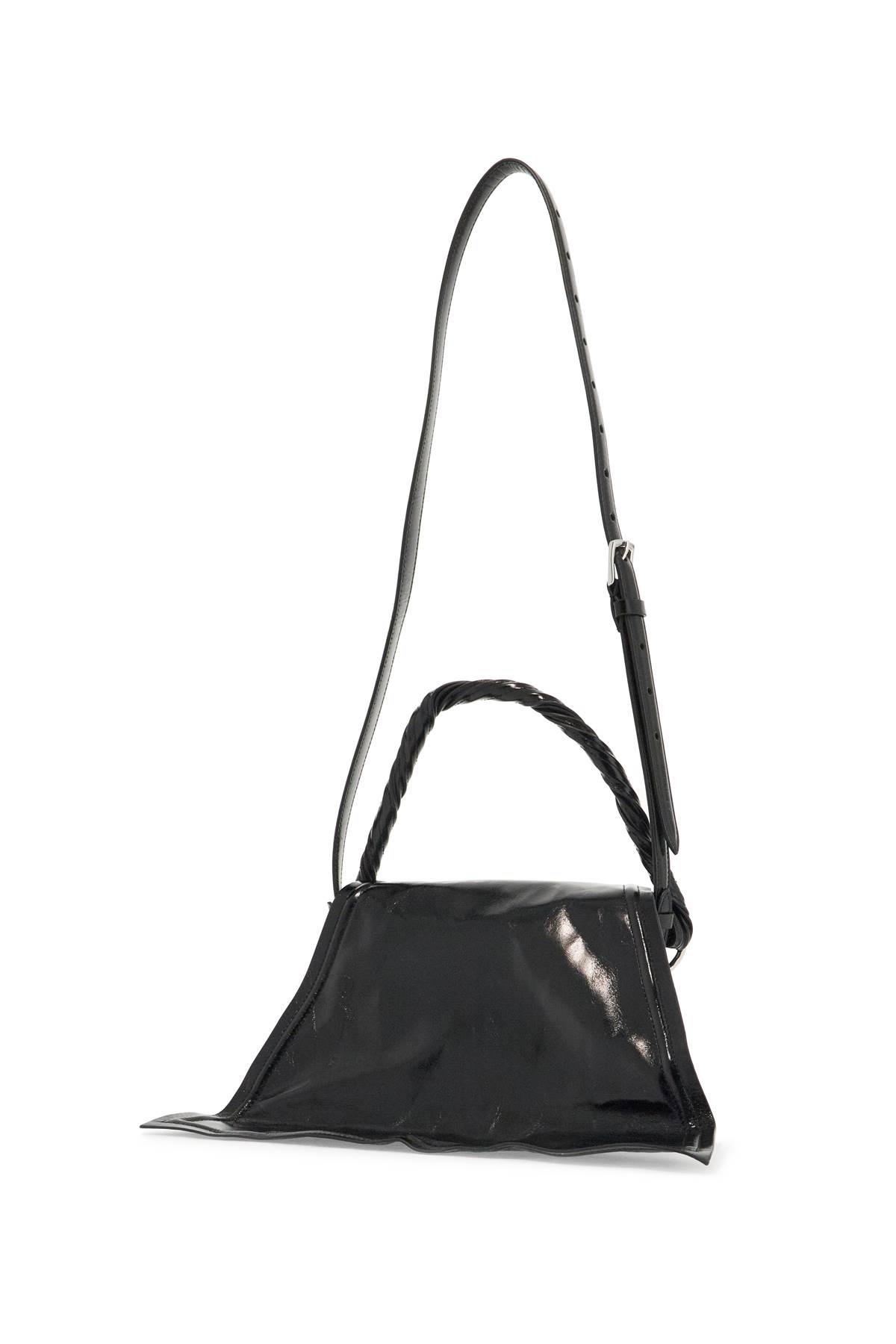 Shop Y/project Frame\n\nwireframe Handbag In Shiny Black (black)