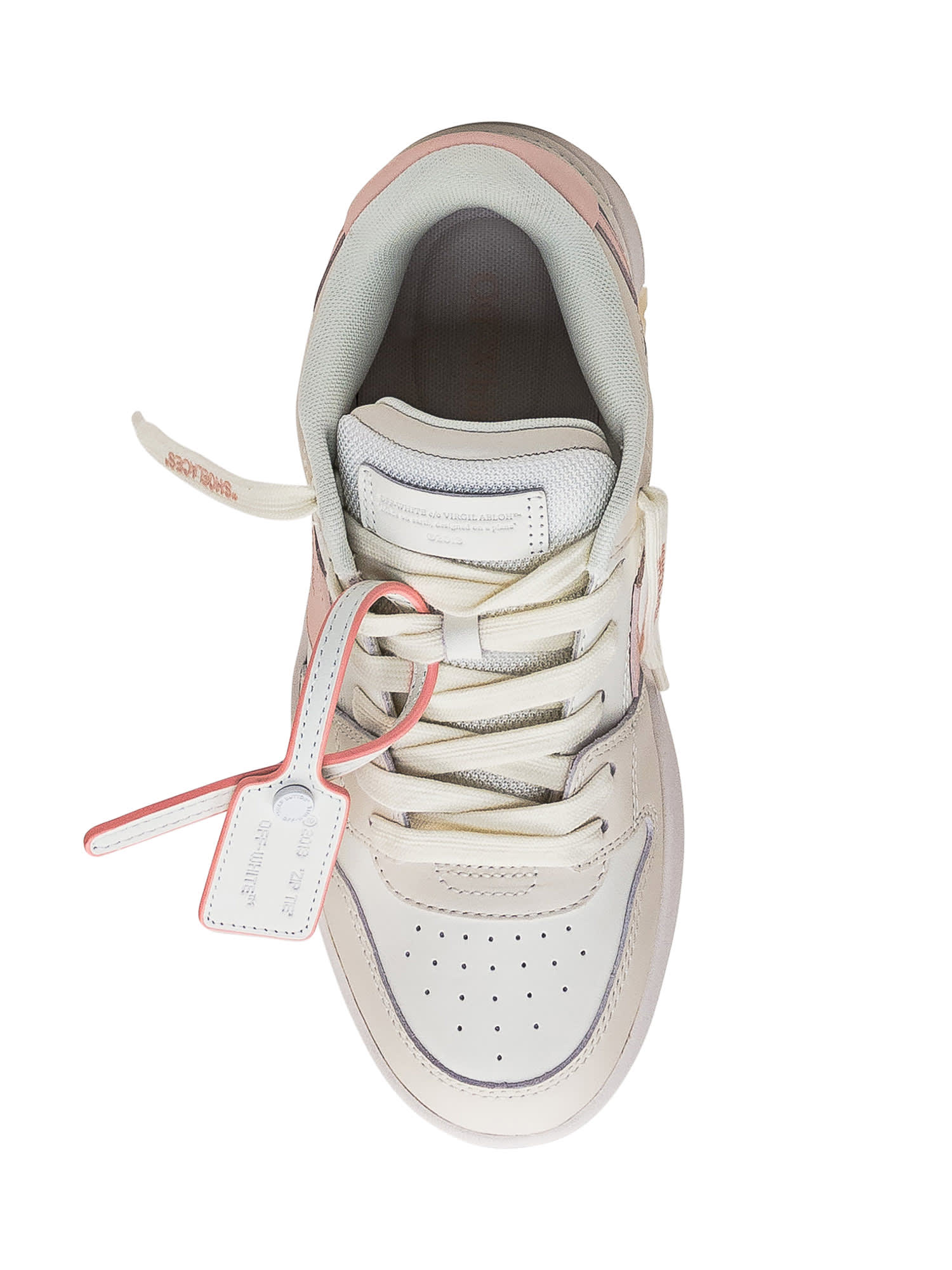 Shop Off-white Out Of Office Sneaker In White/pink