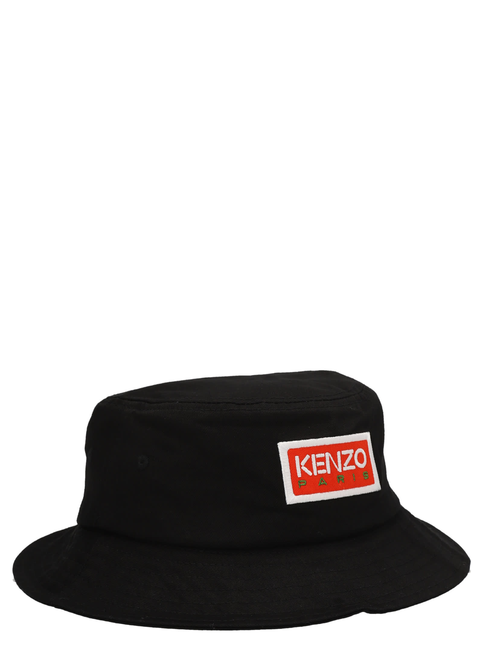 Shop Kenzo Bob Bucket Hat In Black