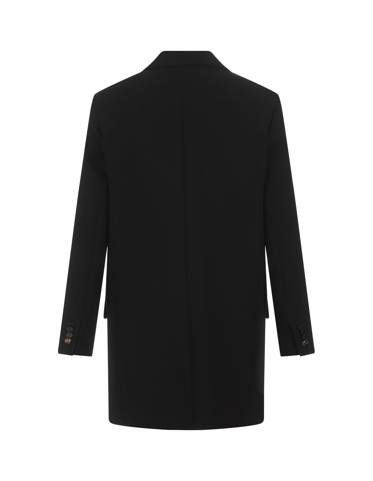 Shop Max Mara Black Dyser Jacket In Nero