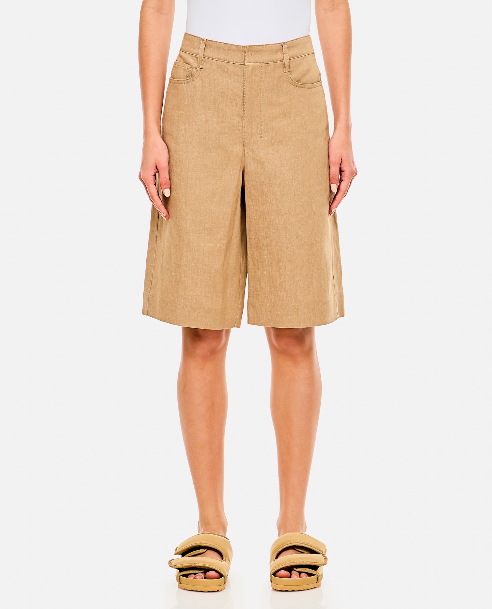 's Max Mara Shorts In Beige