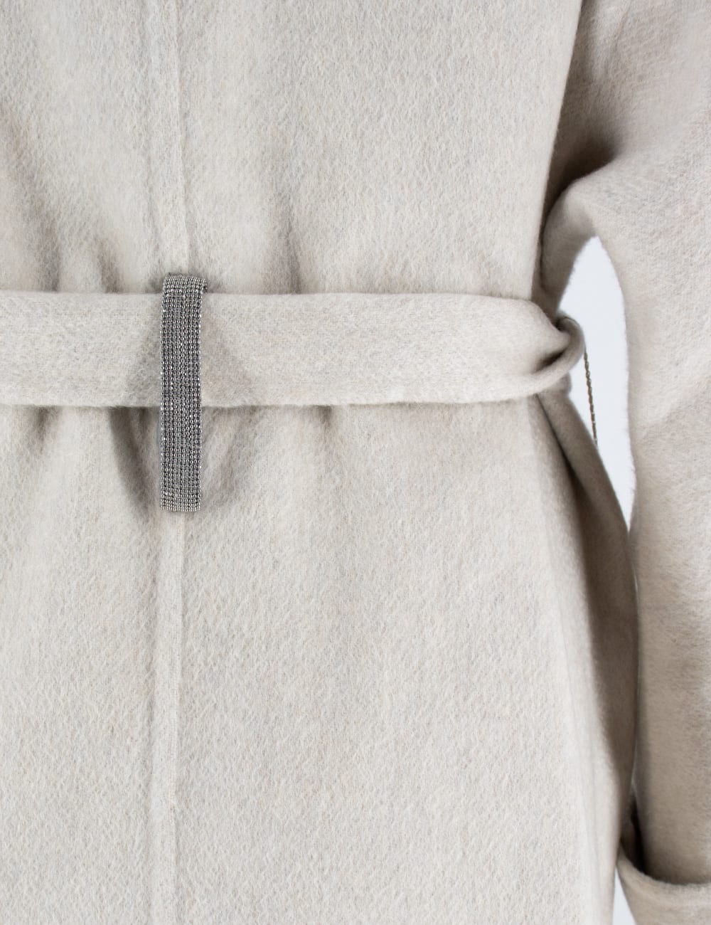 Shop Brunello Cucinelli Coat In Marmo