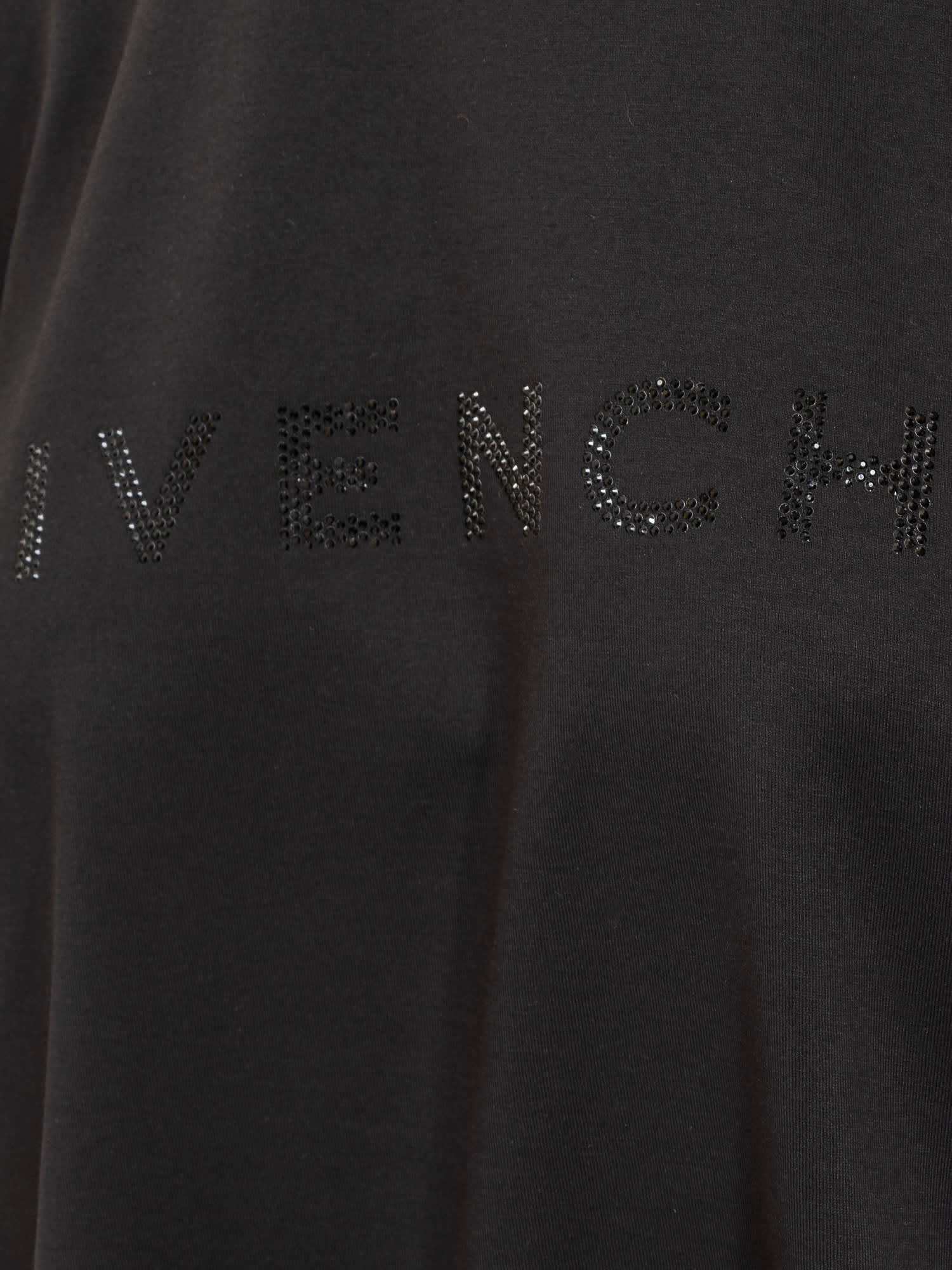 Givenchy T-shirt A Maniche Corte In Cotone. In Black