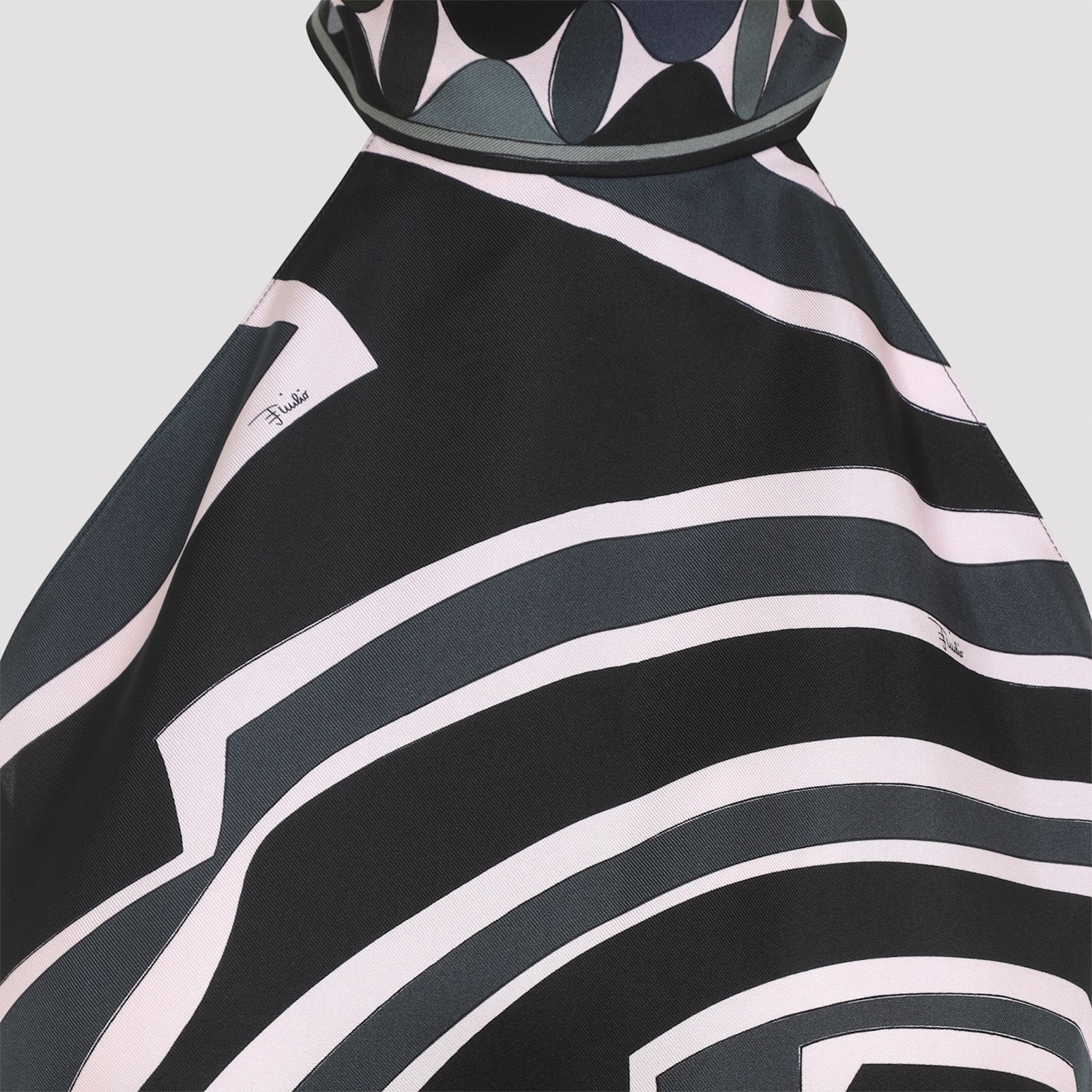 Pucci Silk Twill Top In Multi