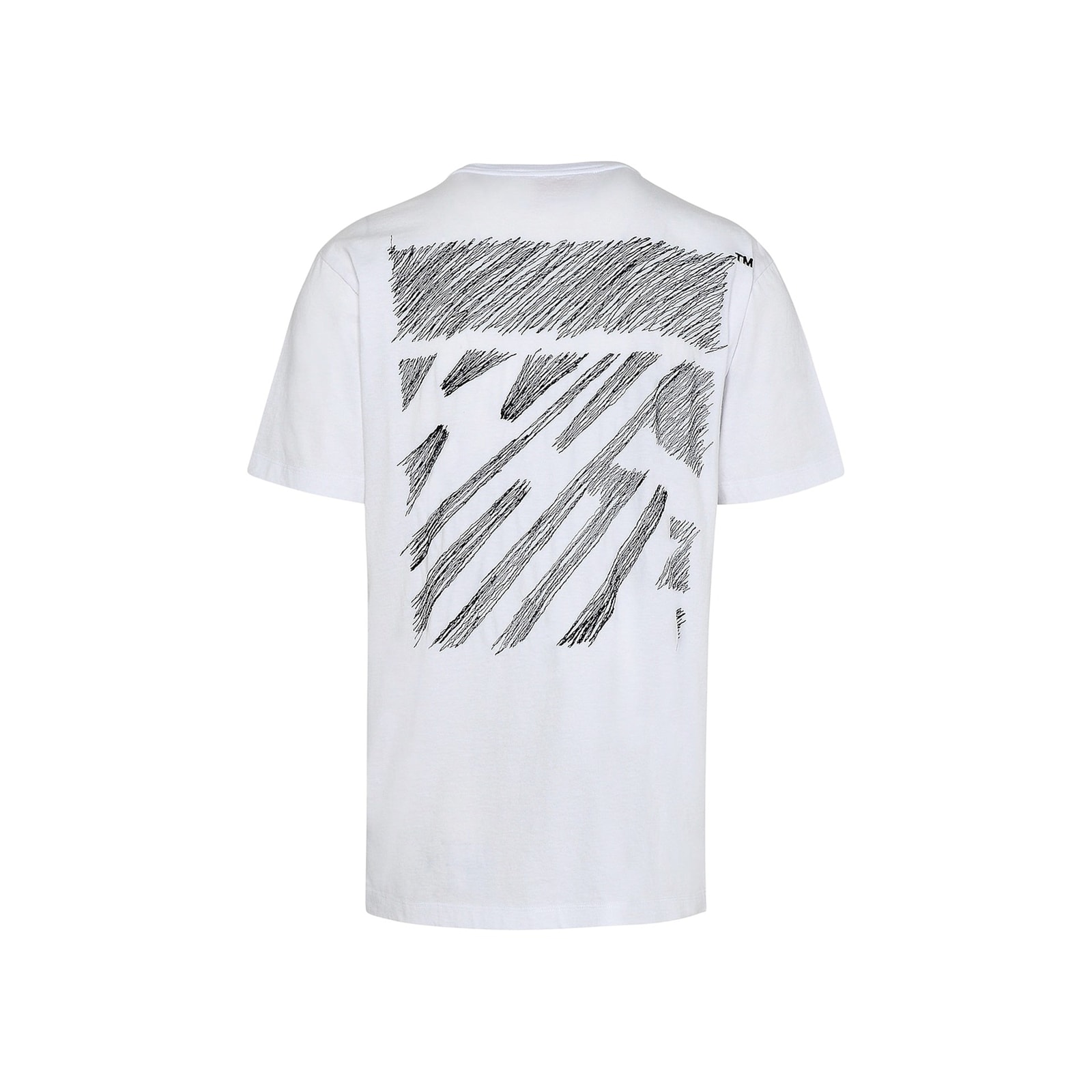 Shop Off-white Cotton Logo T-shirt In White