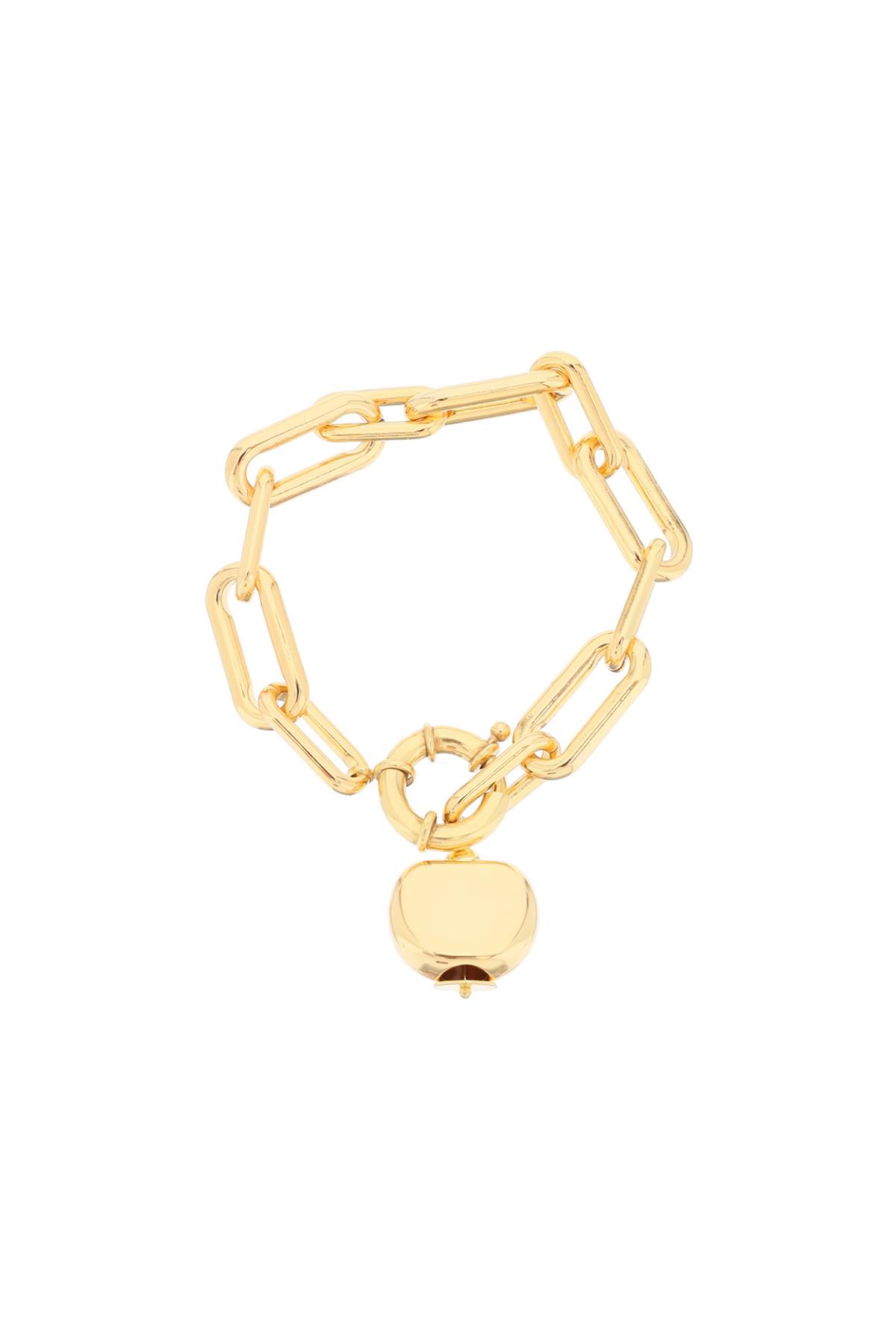 Shop Timeless Pearly Chain Bracelet With Charm In Gold (gold)