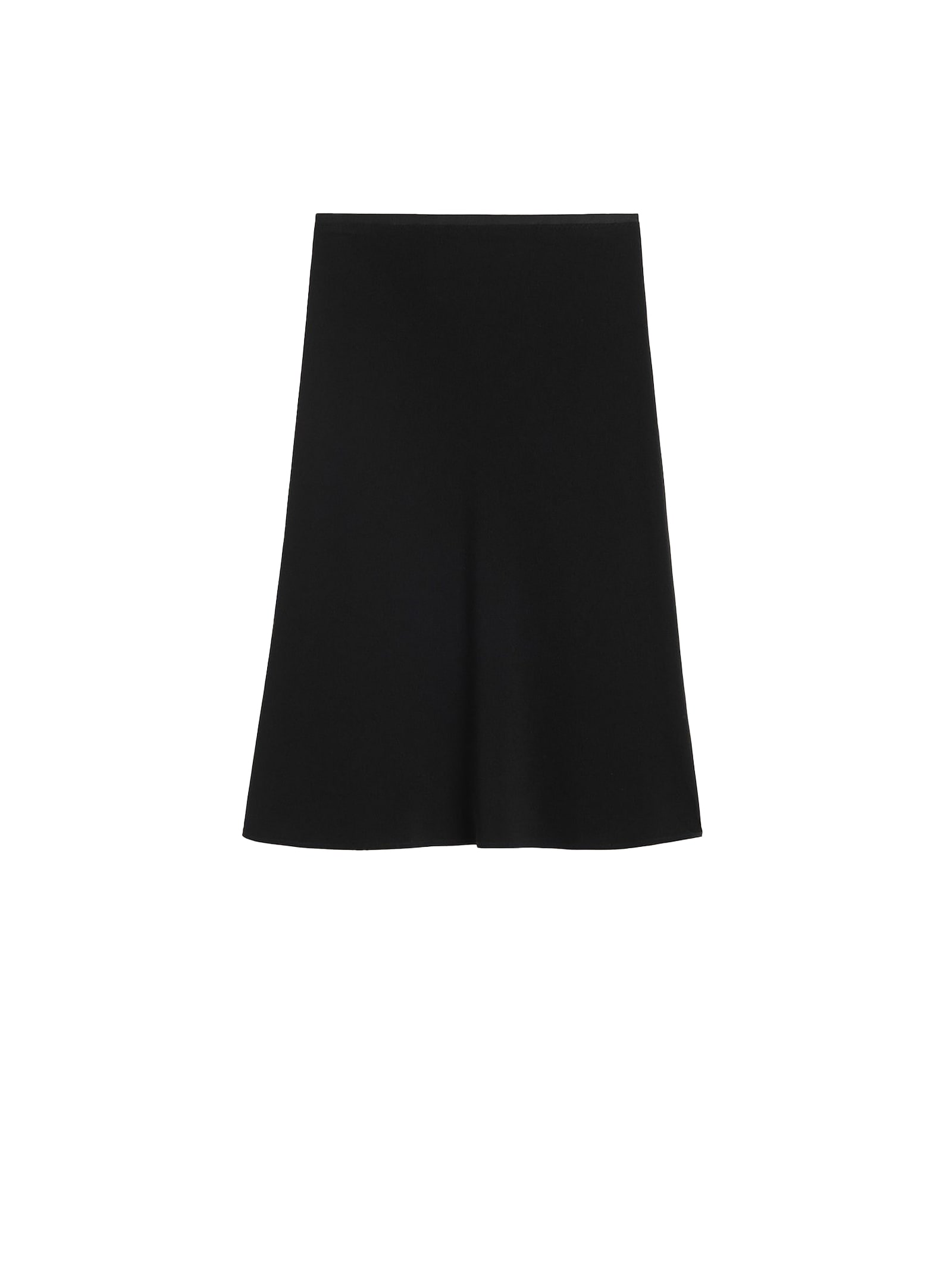 Shop Ami Alexandre Mattiussi Skirt In Black