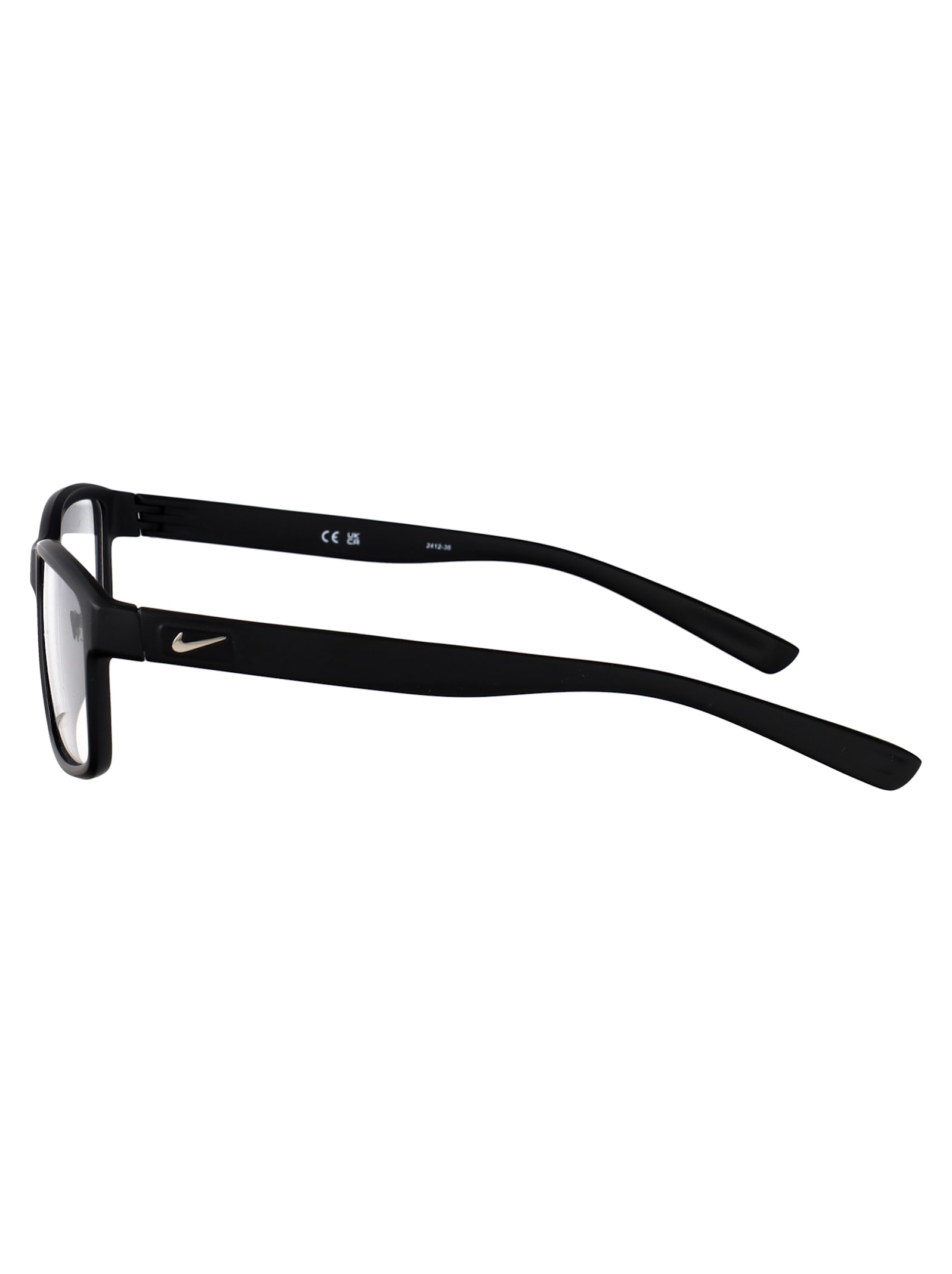 Nike Matte Black Acetate Glasses In Black