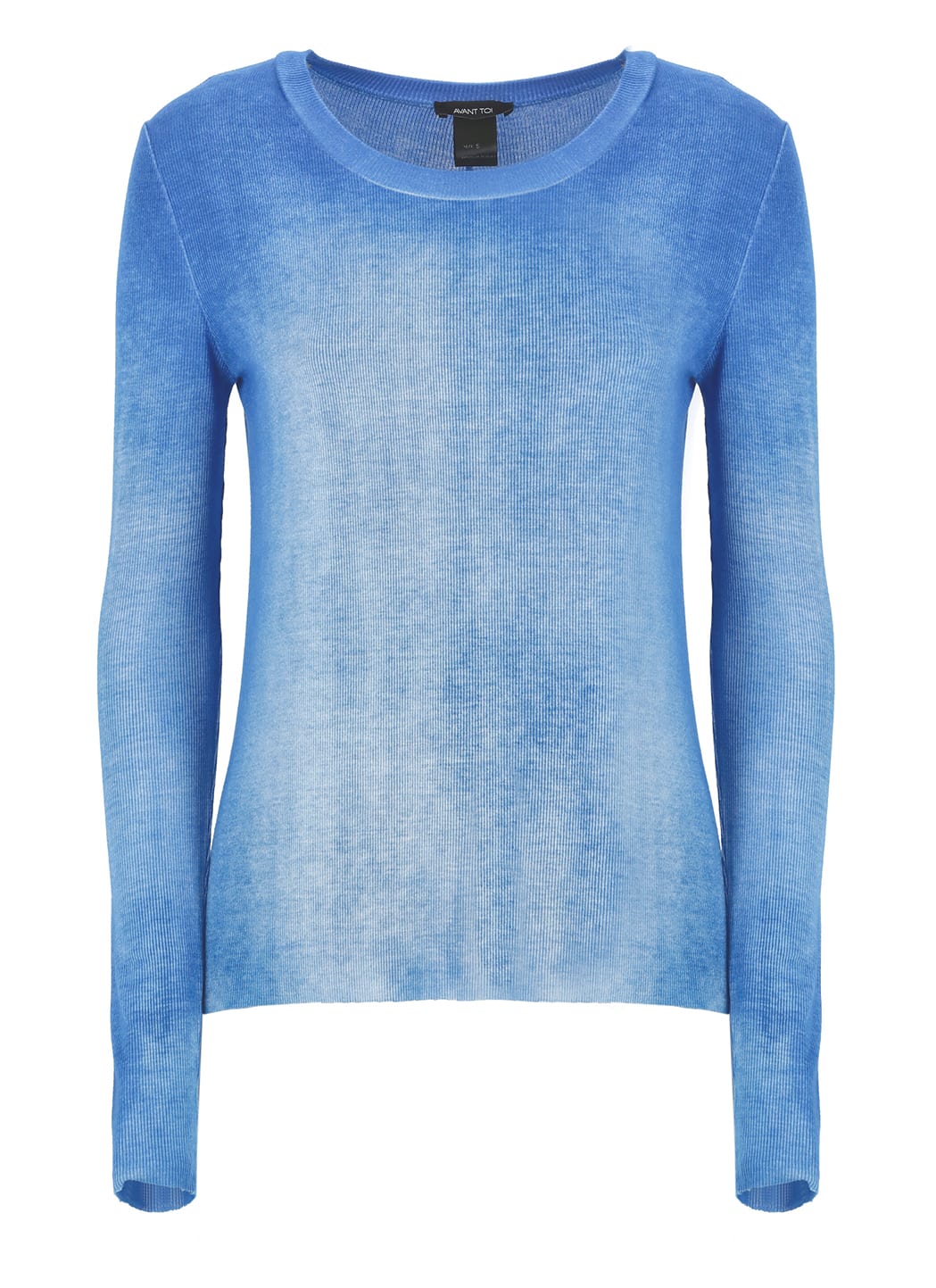Shop Avant Toi Silk Blend Sweater In Blue
