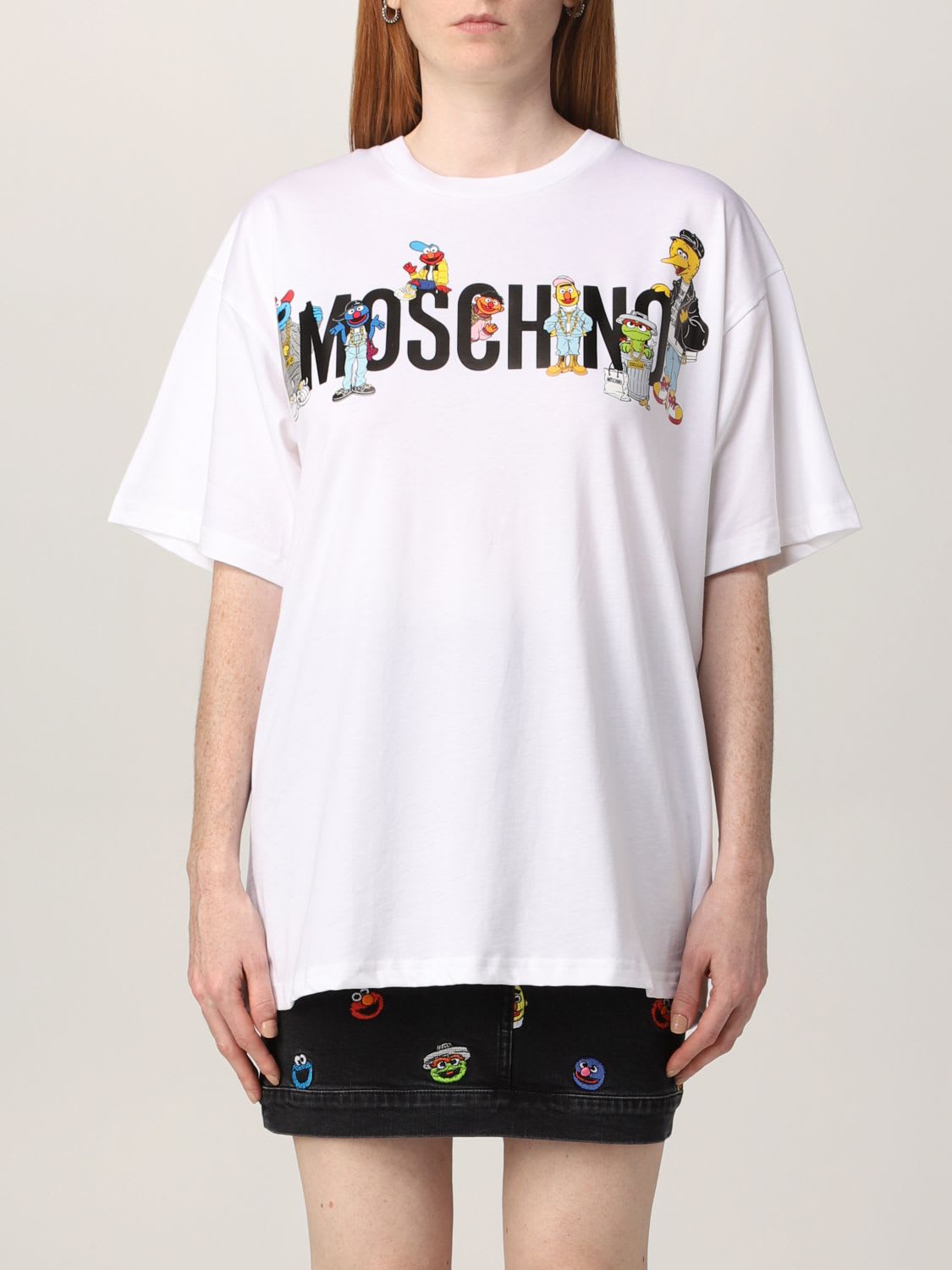 Moschino Couture T-shirt Moschino Couture Sesame Street T-shirt