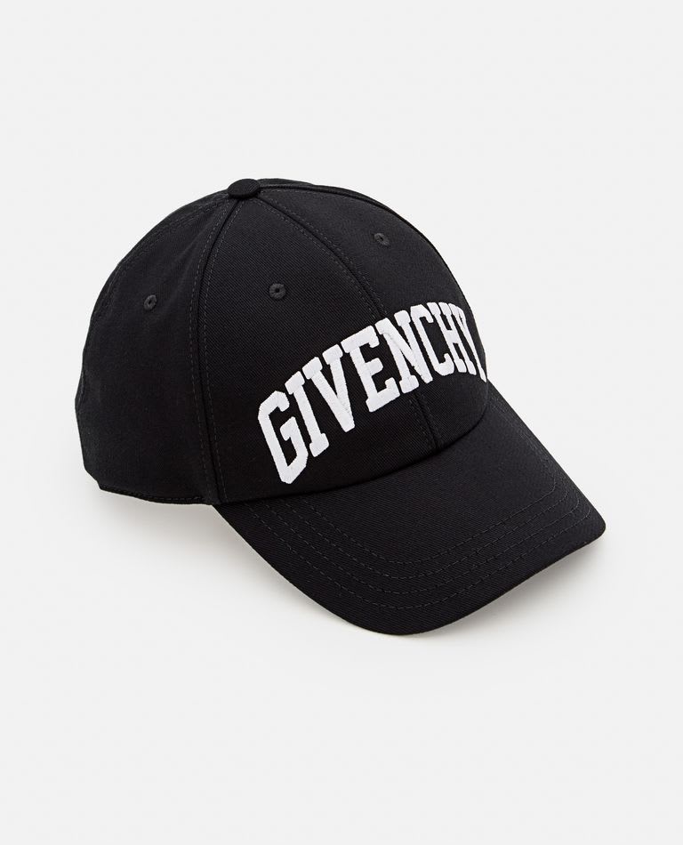 Givenchy Logo Baseball Hat In Black
