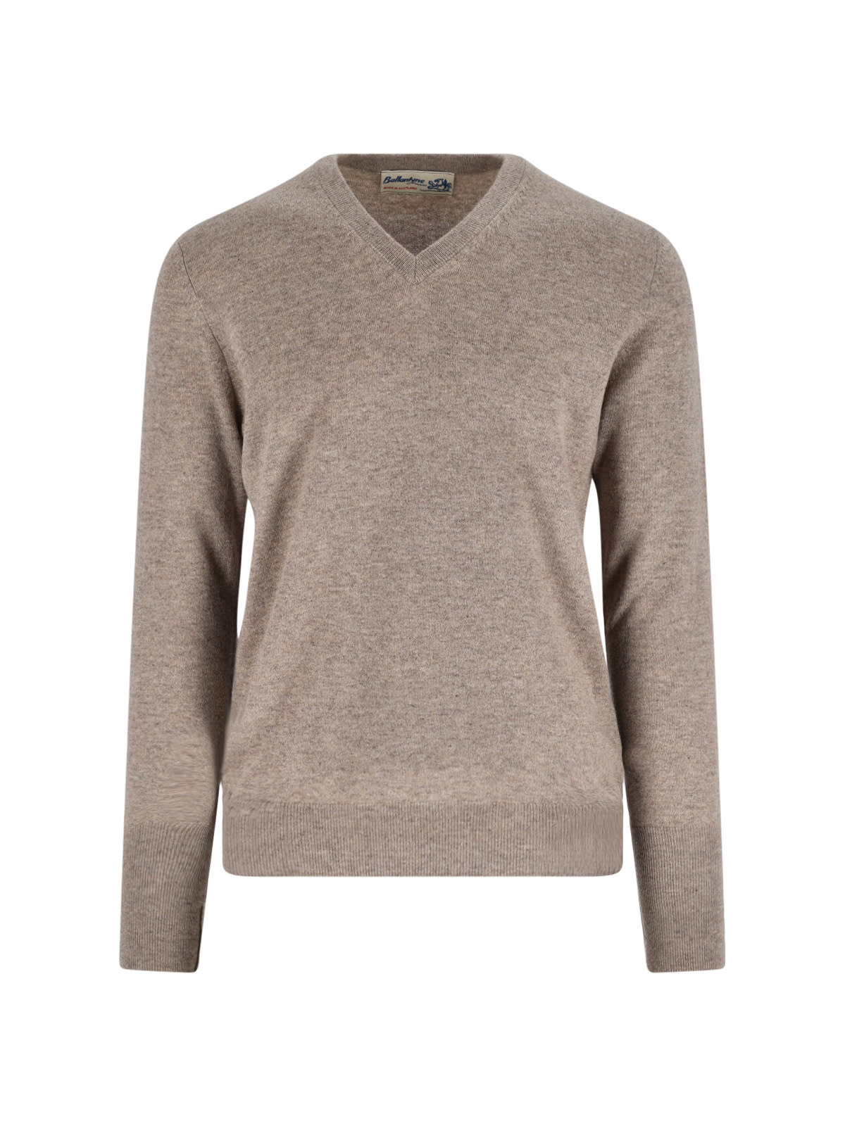 Ballantyne Cashmere Sweater In Brown