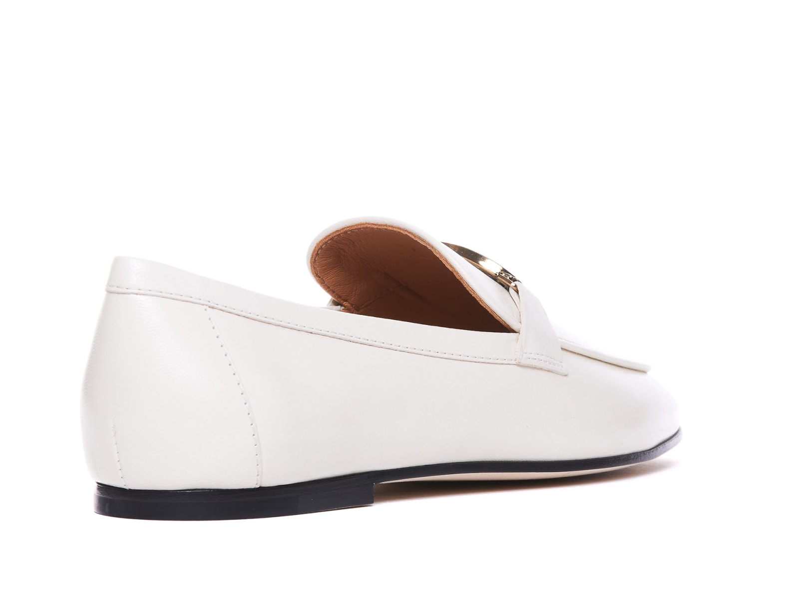 Shop Tod's Loafers In White