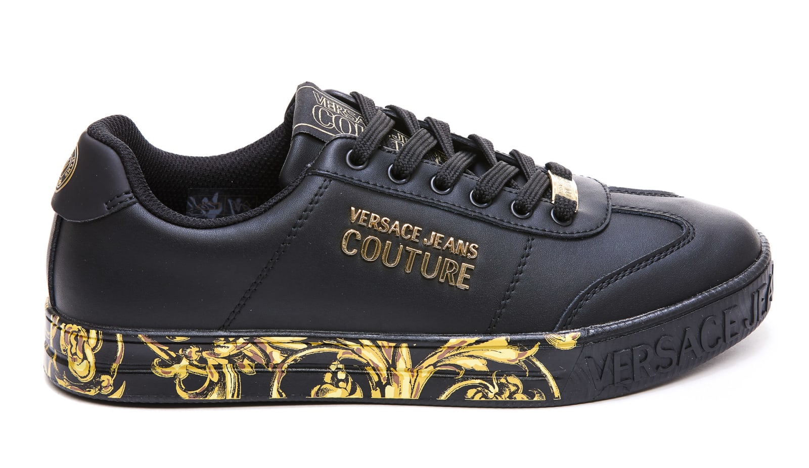 Versace Jeans Couture Baroque Print Sneakers