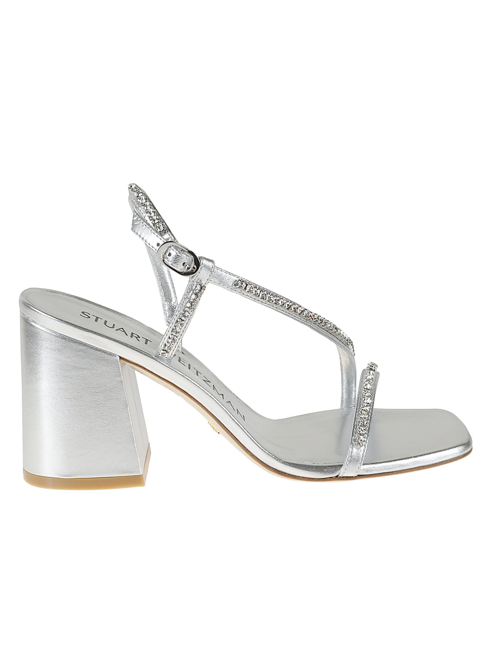 STUART WEITZMAN SOIREE CRYSTAL 85 SANDALS