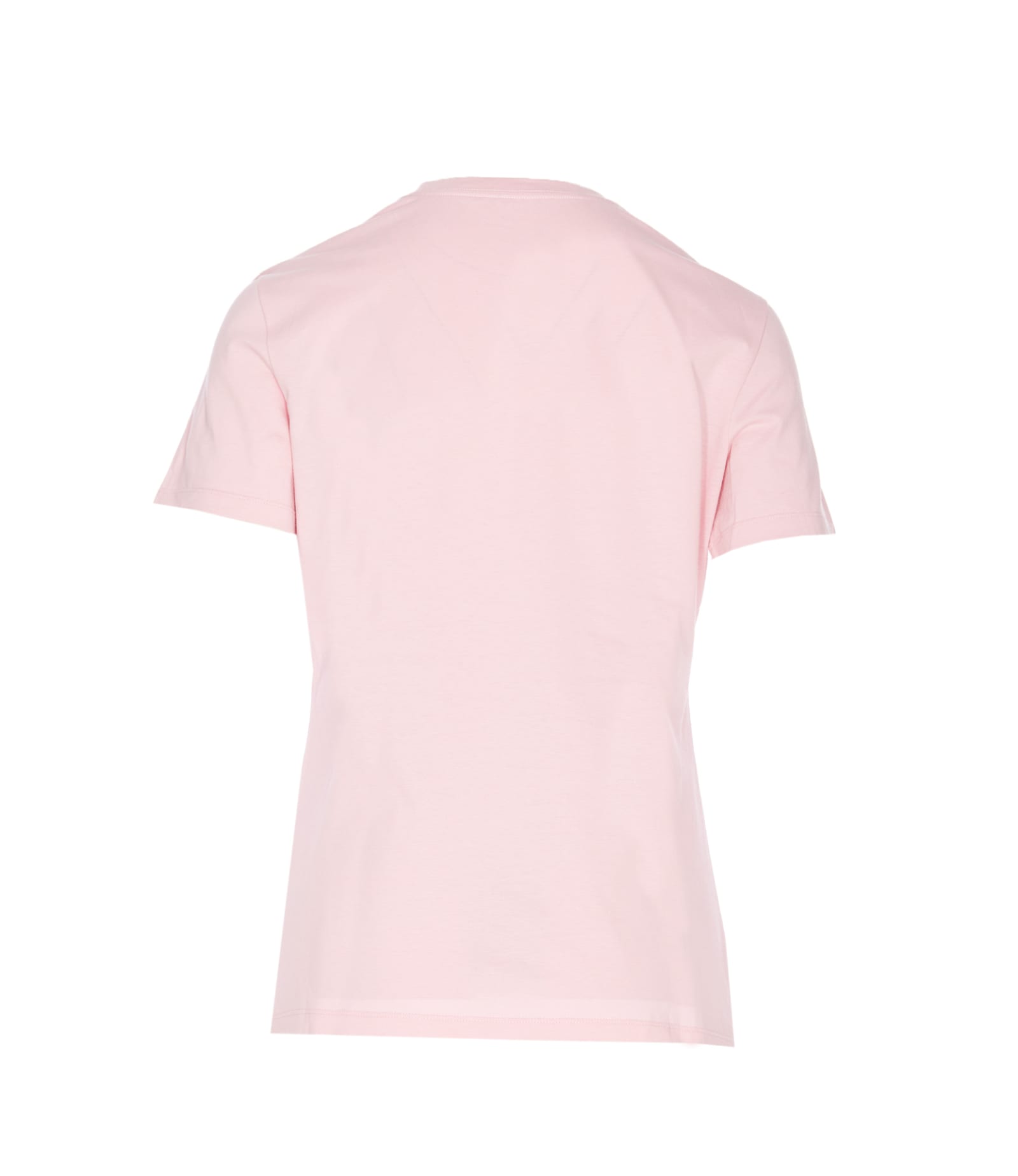 Shop Versace Medusa Logo T-shirt In Pink