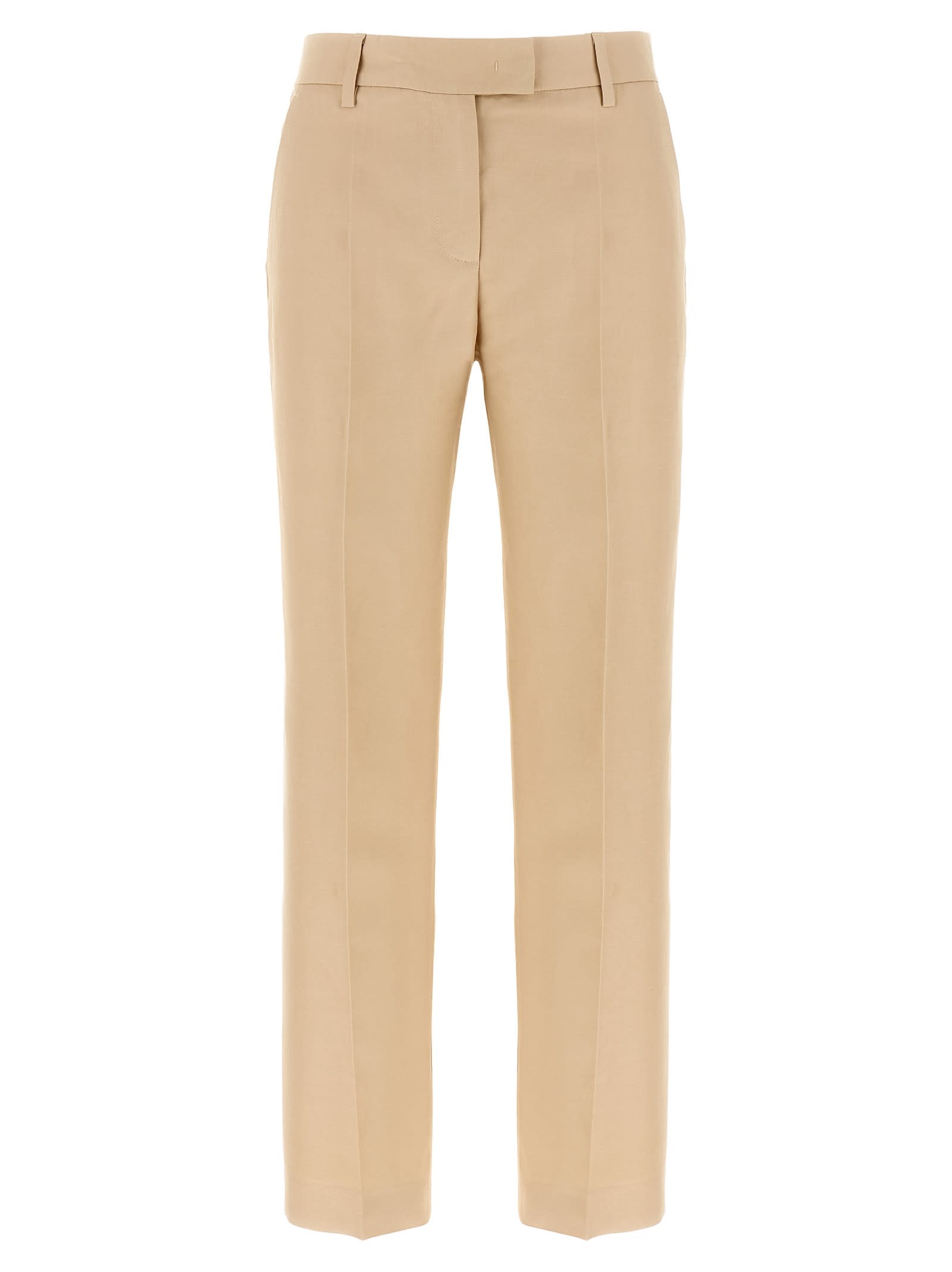 Alberto Biani Tailored Trousers With Button Detail And Pockets