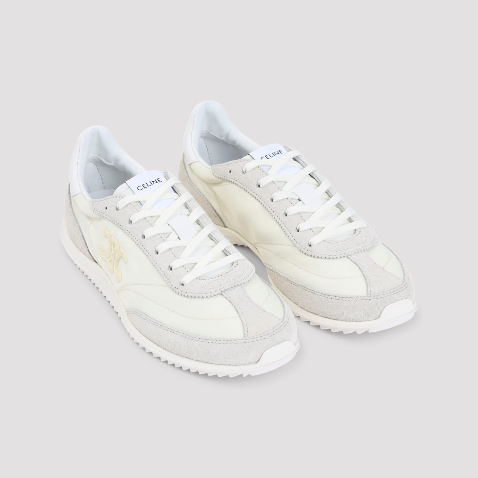 Celine Low Top Triomphe 10 Sneakers In Multi
