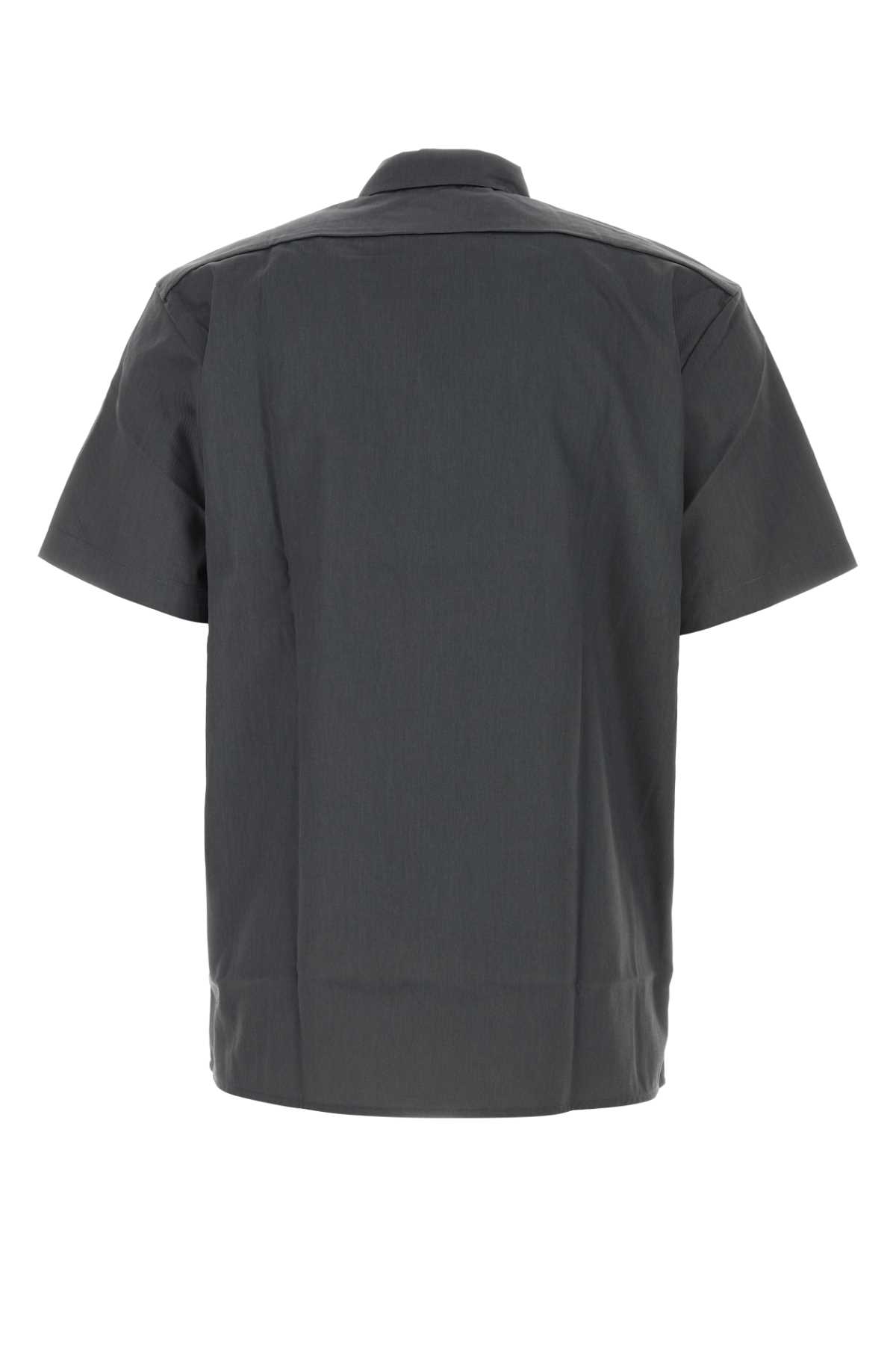 Dickies Graphite Polyester Blend Shirt In Charcoalgrey