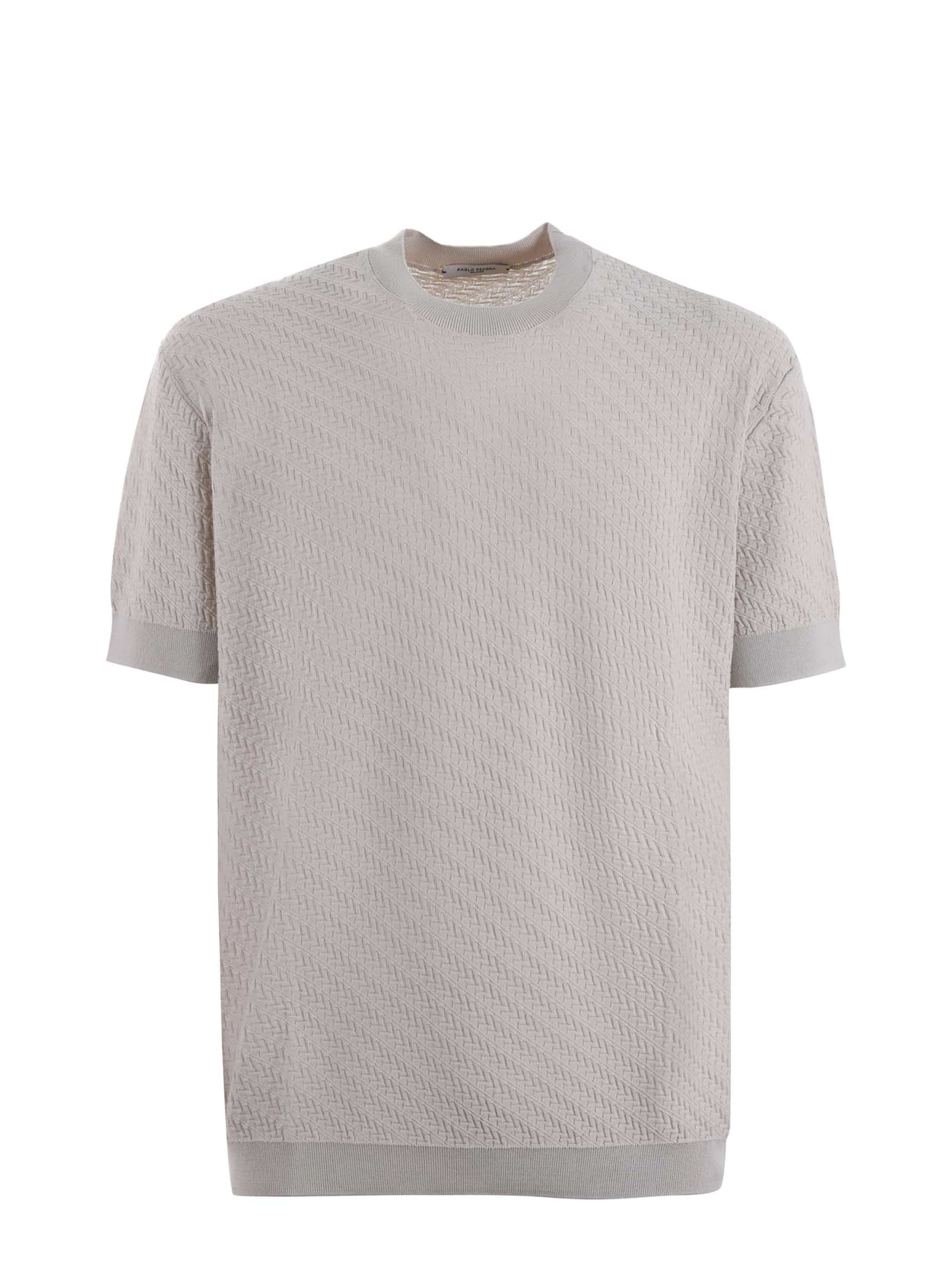 T-shirt In Light Cotton Thread