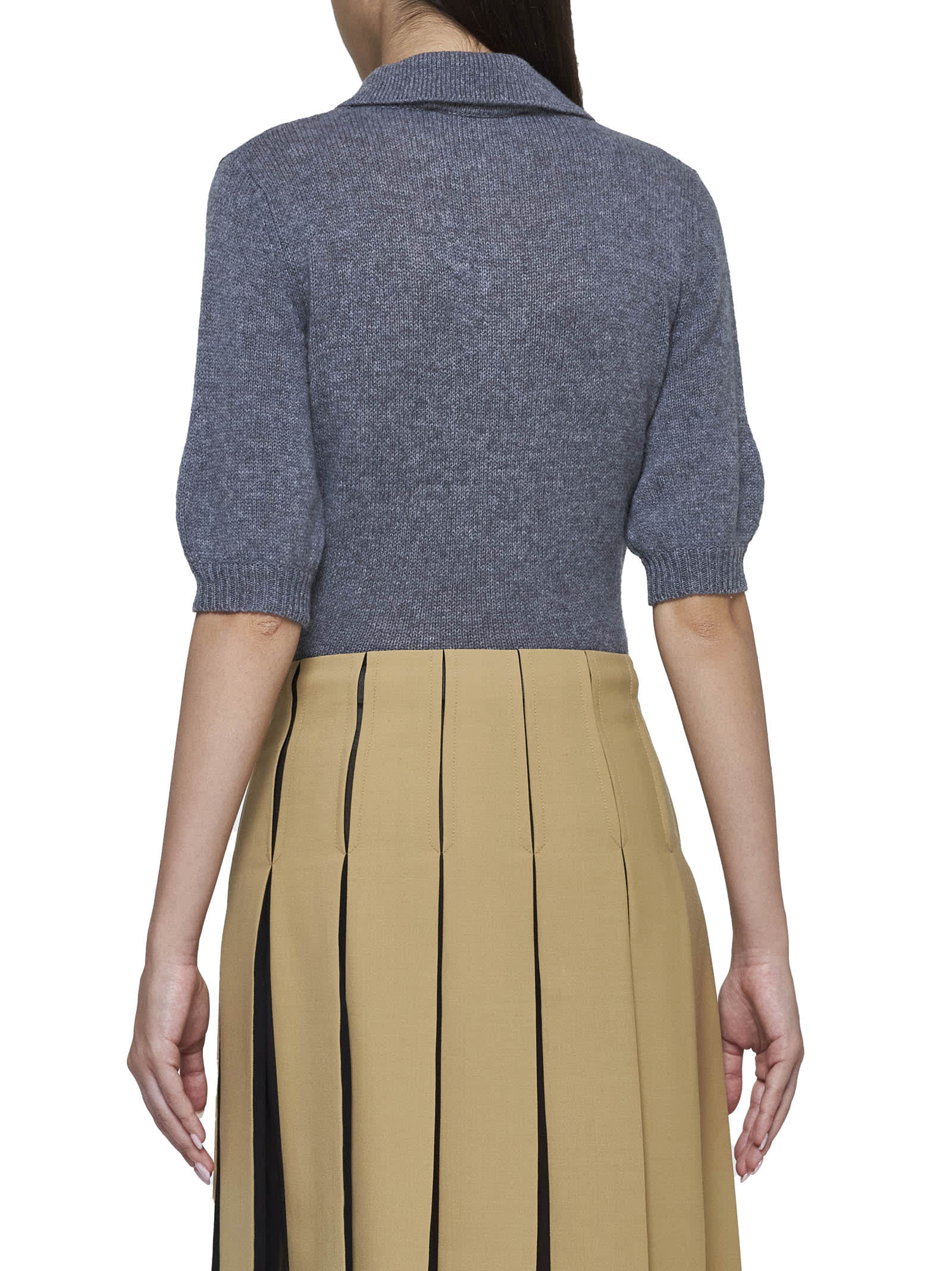 Shop Marni Sweater In Graphite