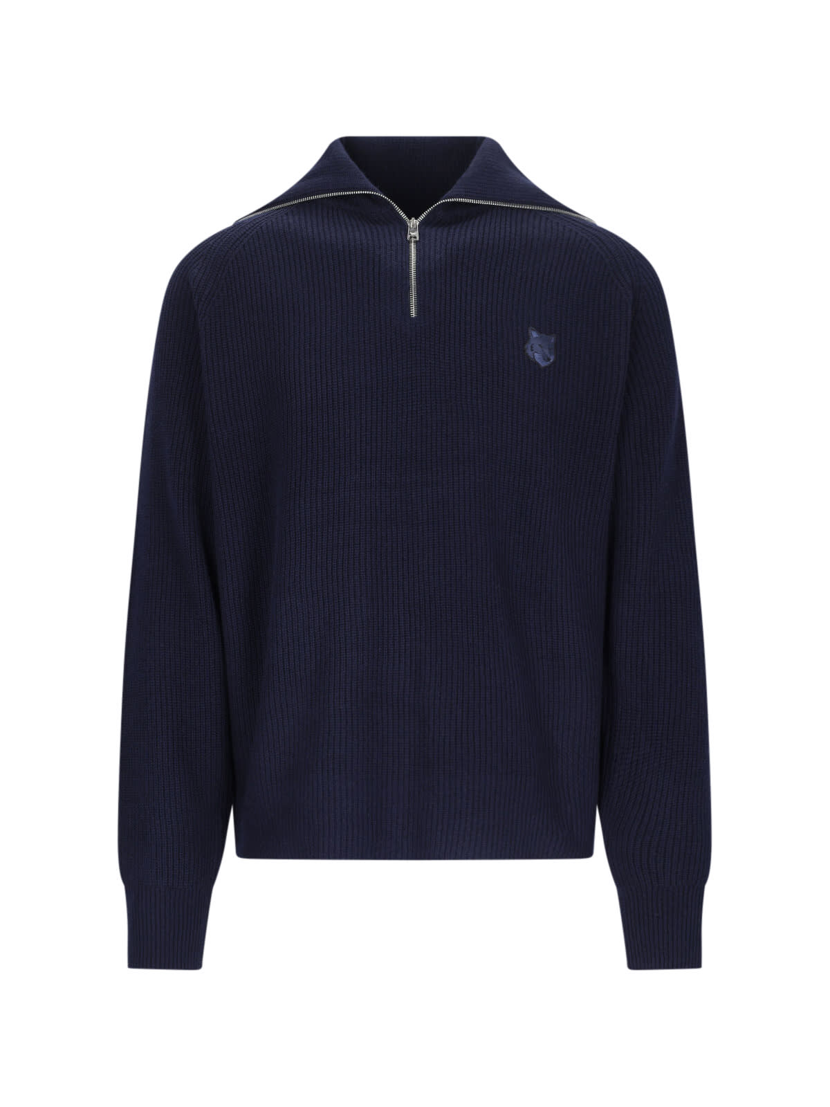 Maison Kitsuné bold Fox Head Logo Sweater