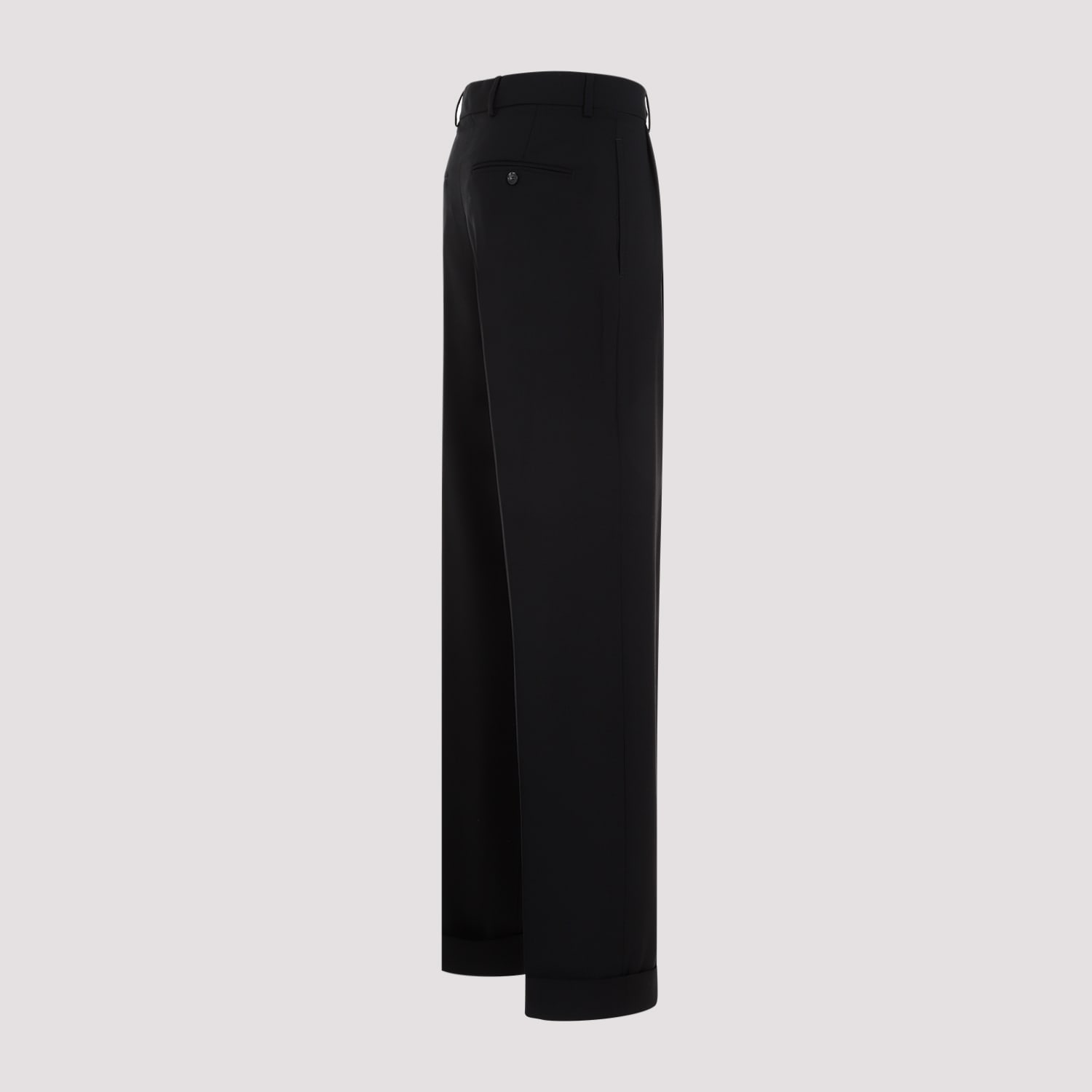 Shop Sportmax Ferito Pants In Nero