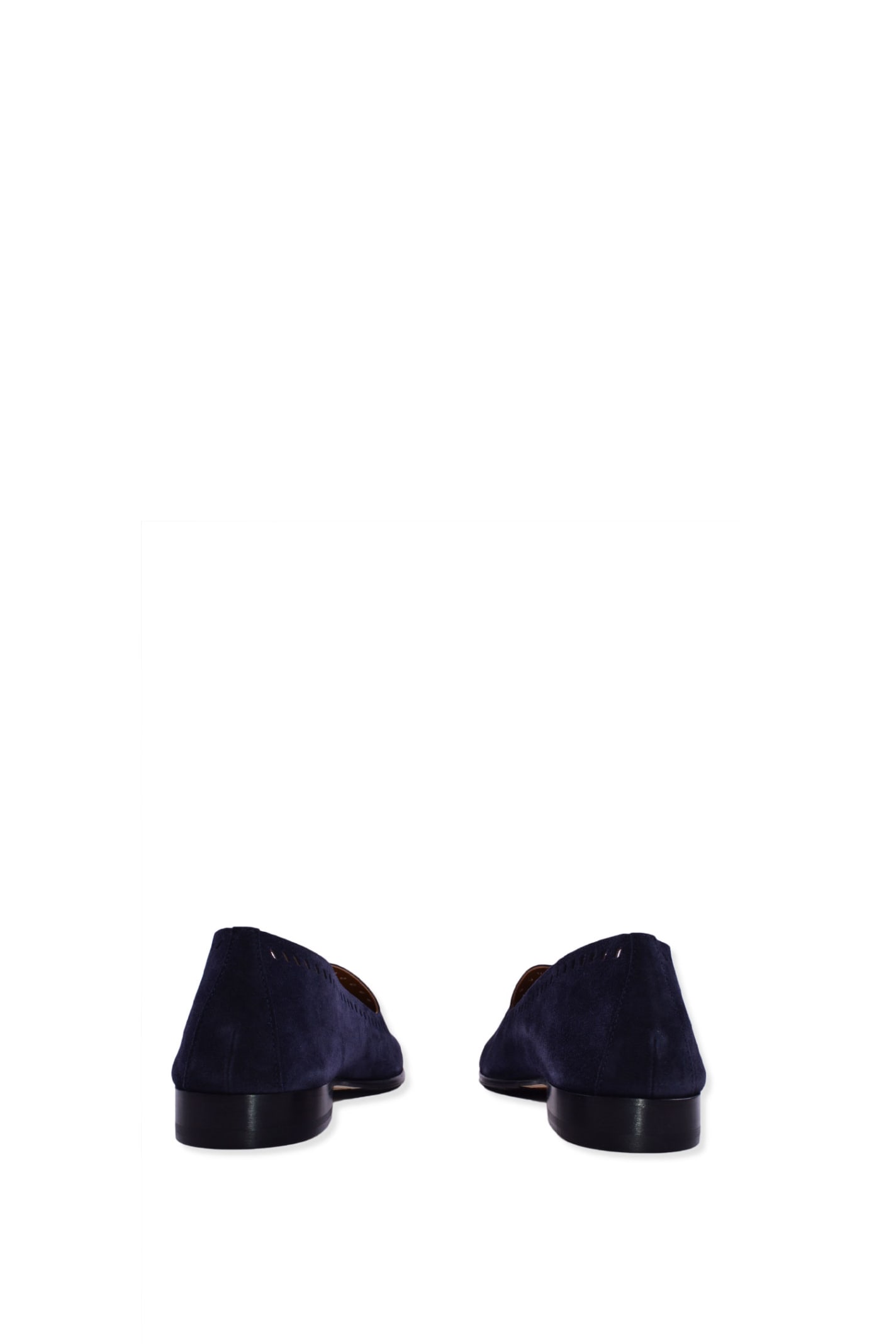 Shop Edhen Milano Loafers In Blue