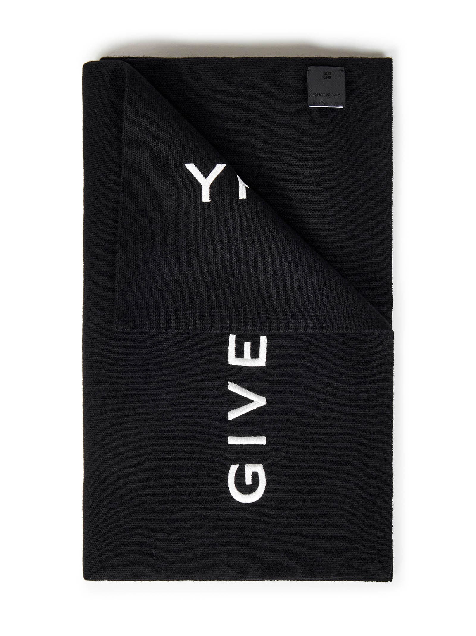 Shop Givenchy Scarf In Black