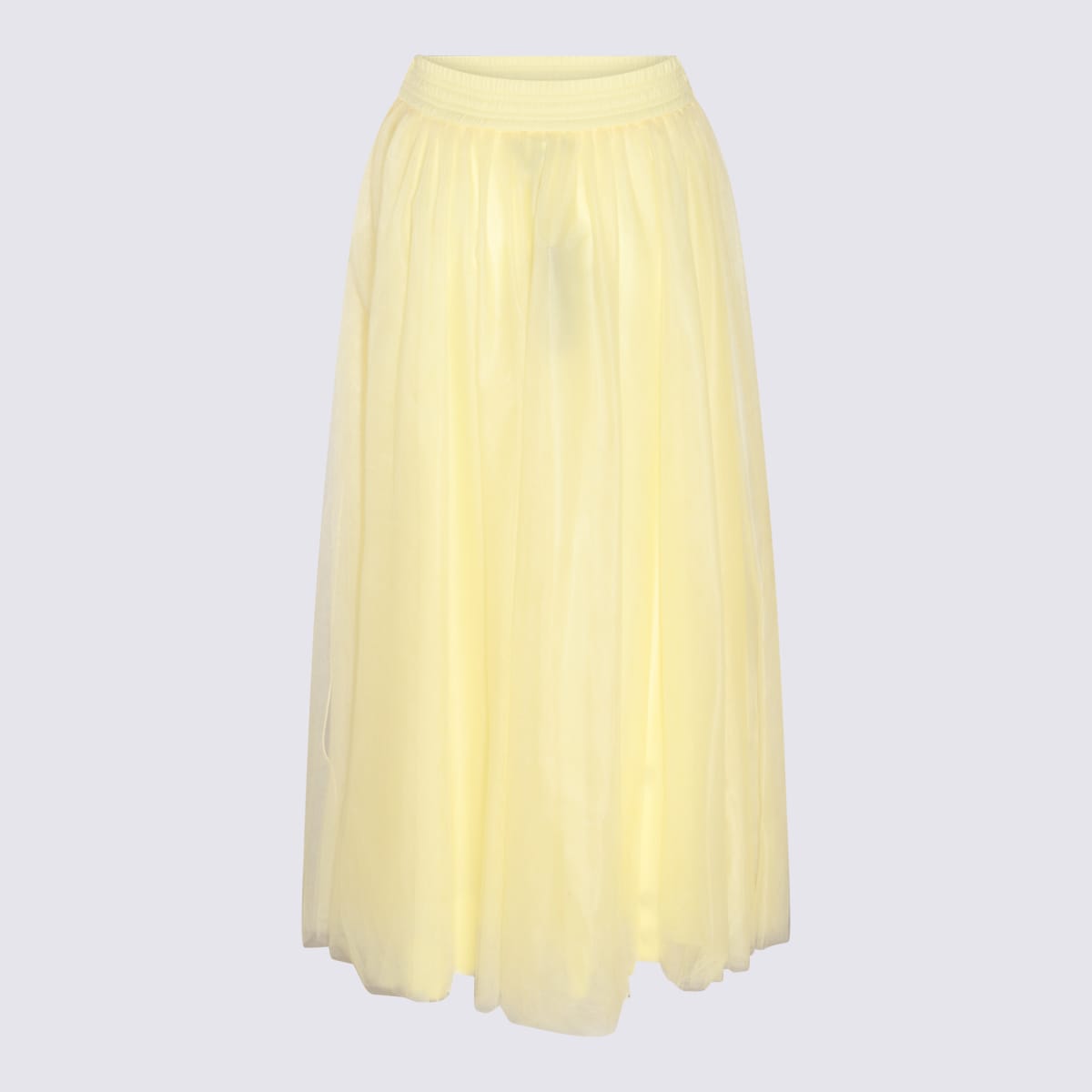 Shop Fabiana Filippi Yellow Skirt