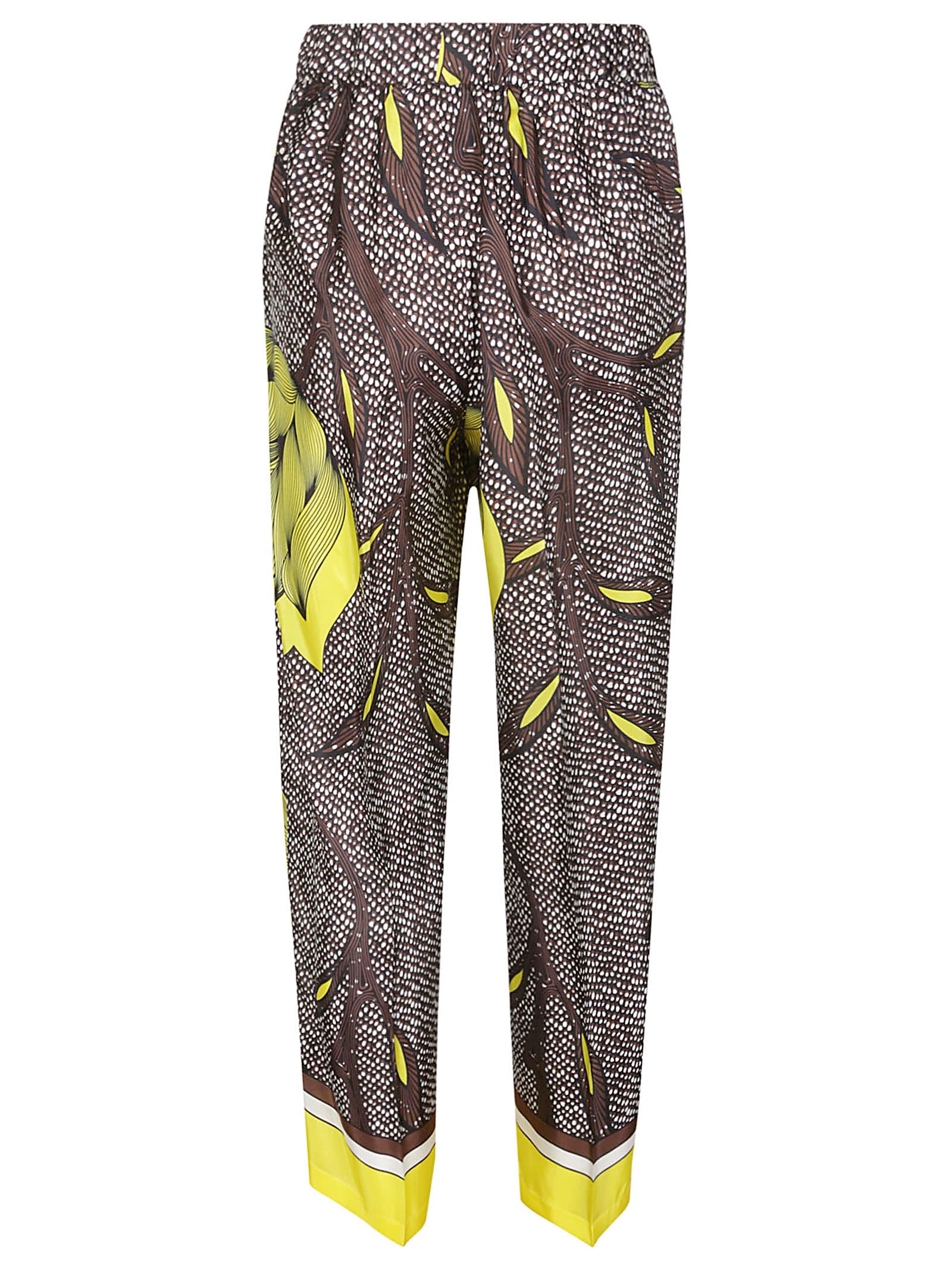 Shop P.a.r.o.s.h Trousers In Yellow