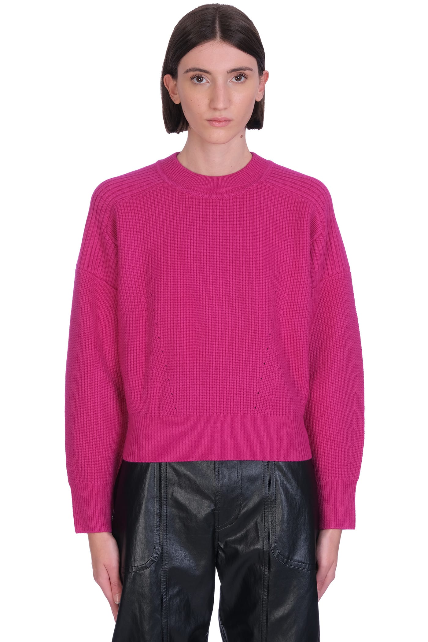 Isabel Marant Étoile Blow Knitwear In Fuxia Wool