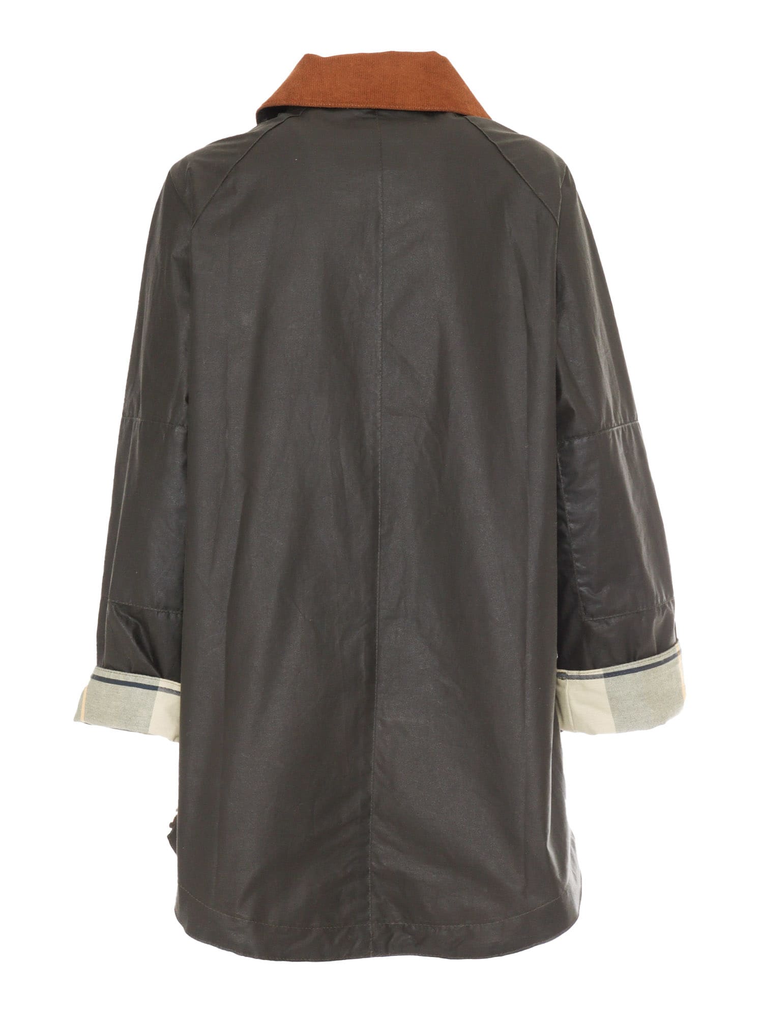 Barbour Raelynn Wax Jacket In Brown