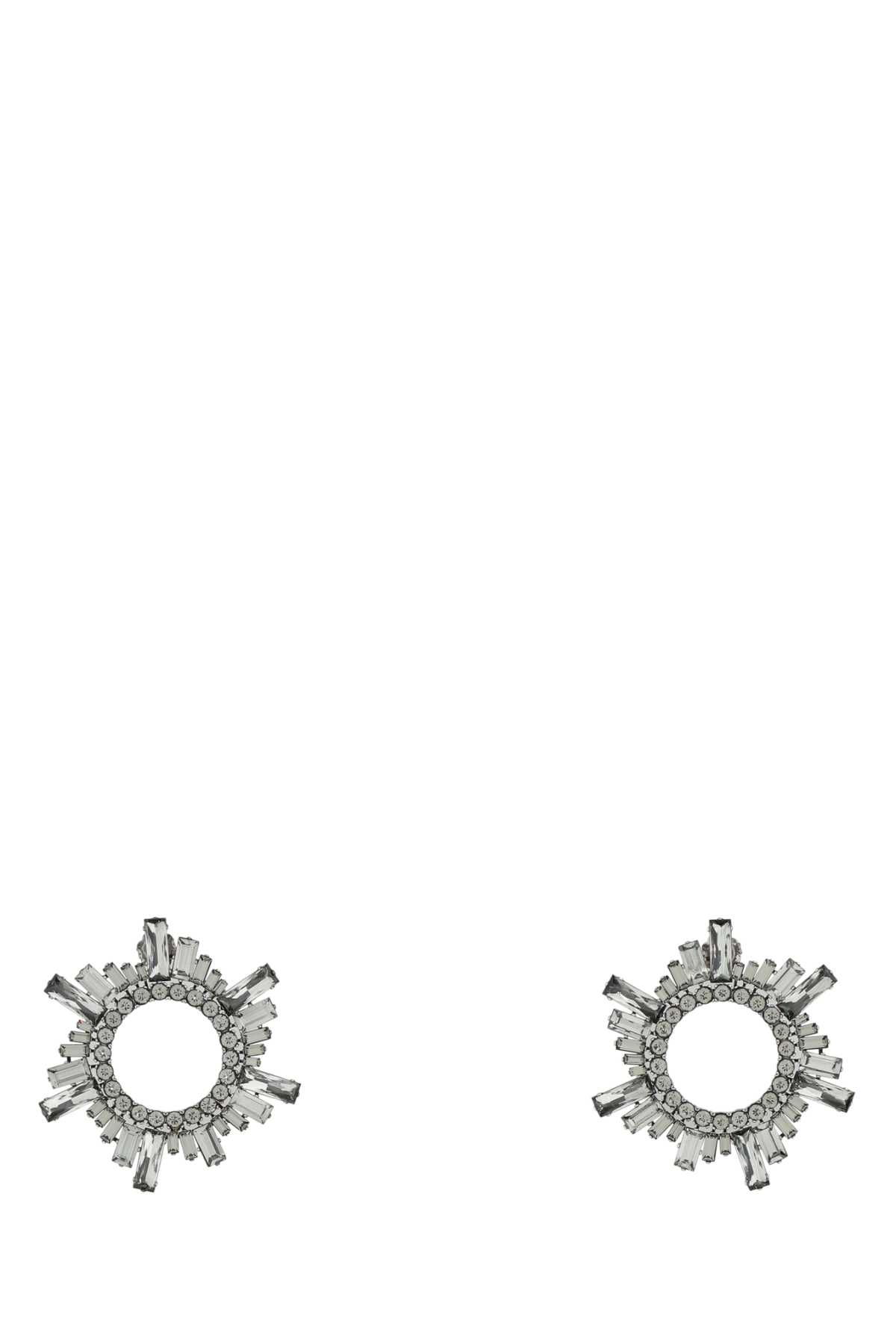 Embellished Metal Begum Earrings