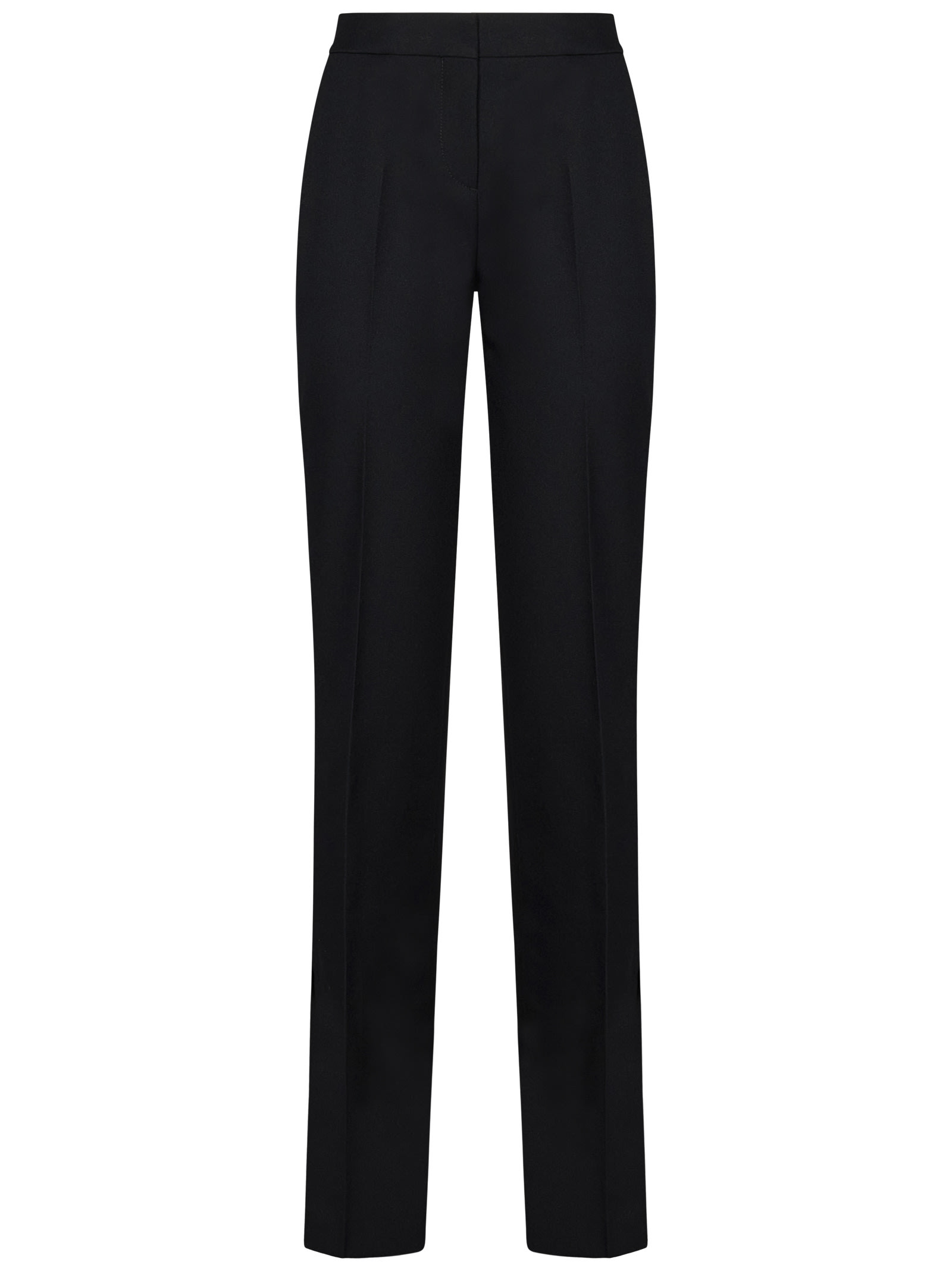 Shop Off-white Trousers In Blackblack