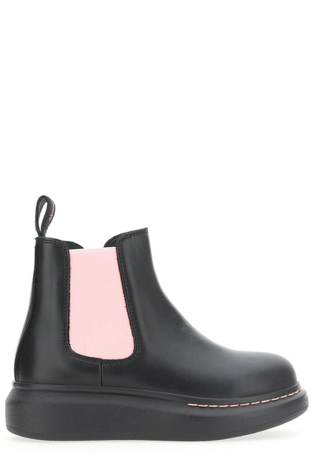 Alexander McQueen Two-tone Ankle Boots