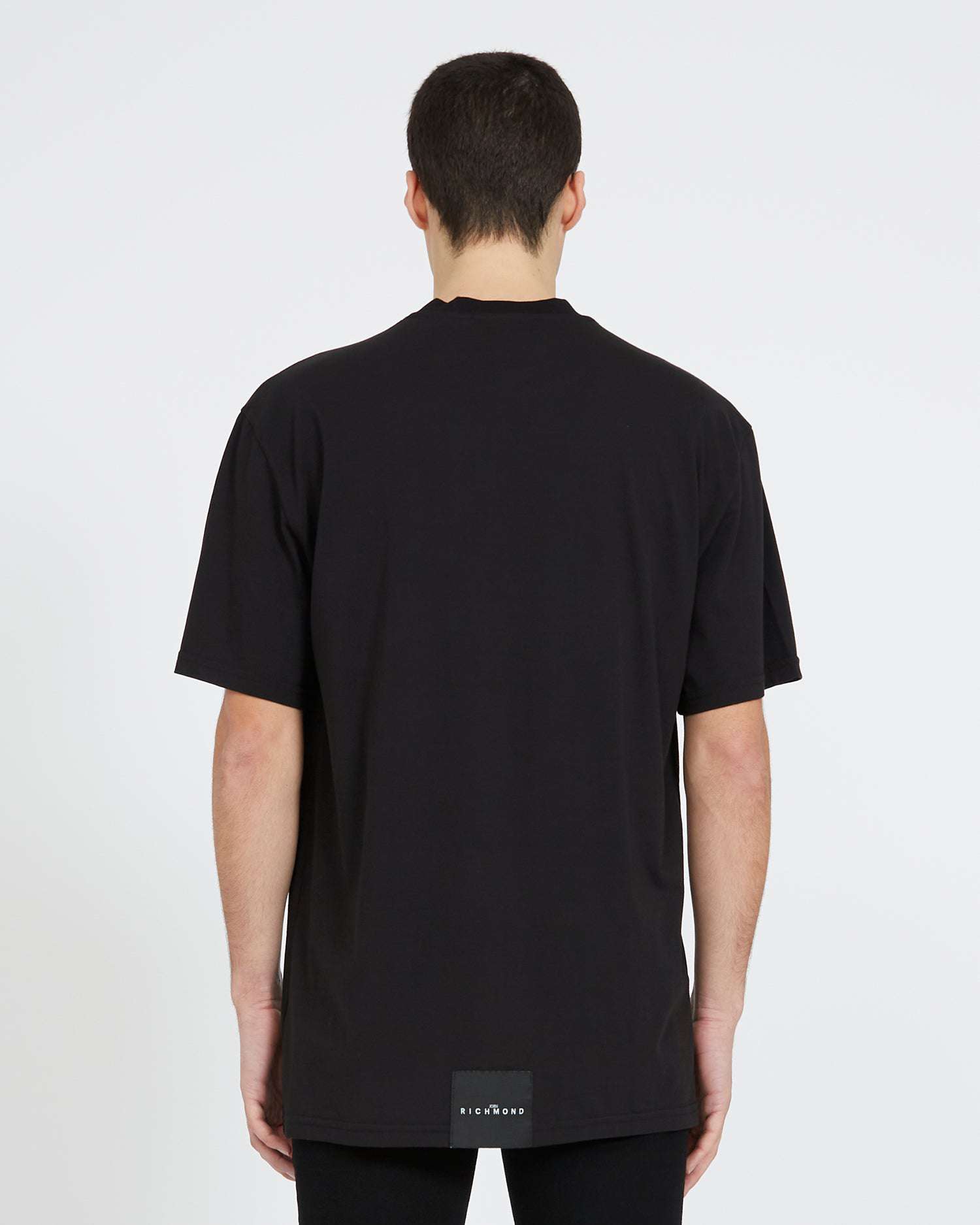 Shop John Richmond T-shirt With Logo In Nero