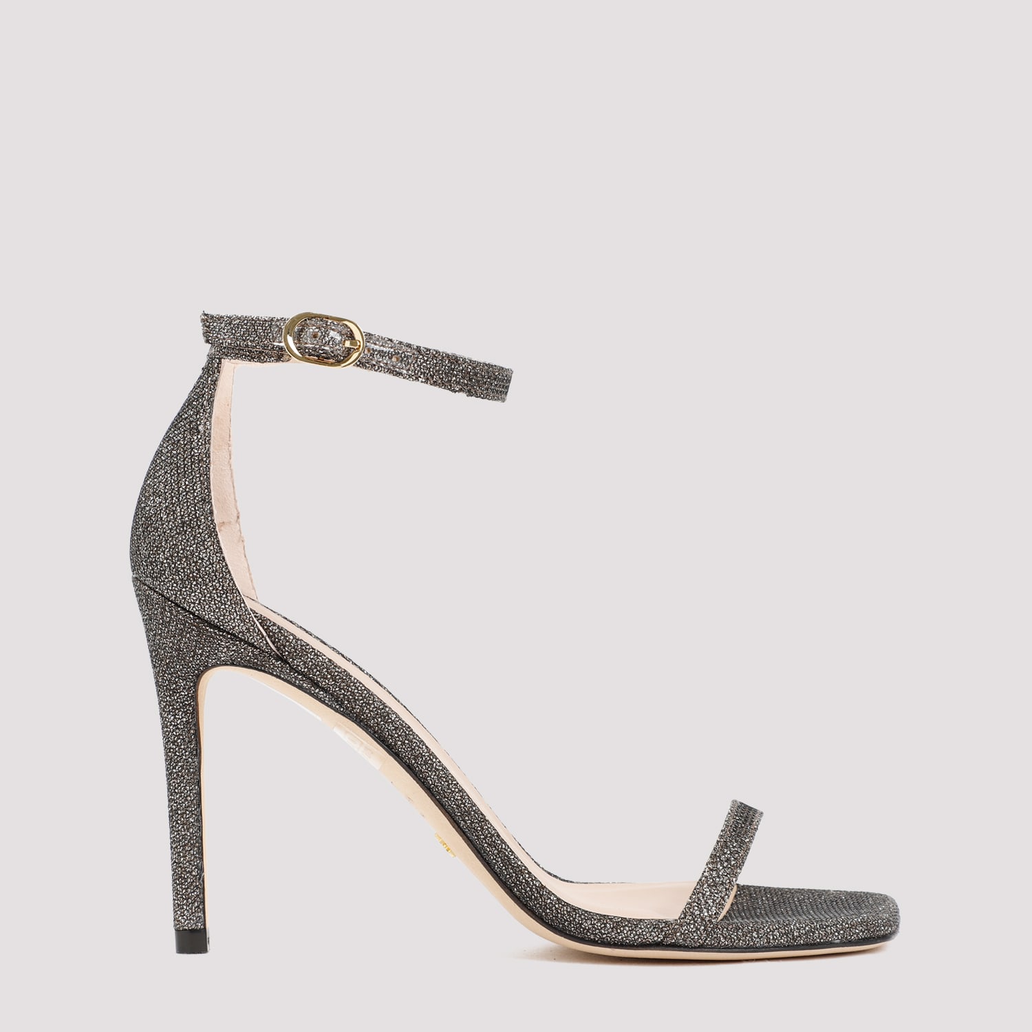 Shop Stuart Weitzman Nudistcurve 100 Sanda Sandals In Vno New Pyrate