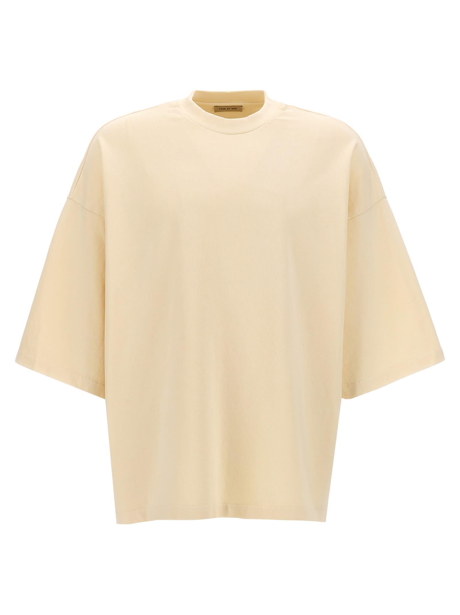 Fear Of God Airbrush 8 Ss Tee T-shirt In Beige