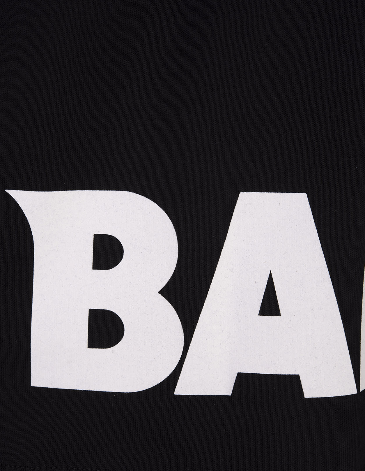 Shop Barrow Black T-shirt With Front And Back Lettering And Logo